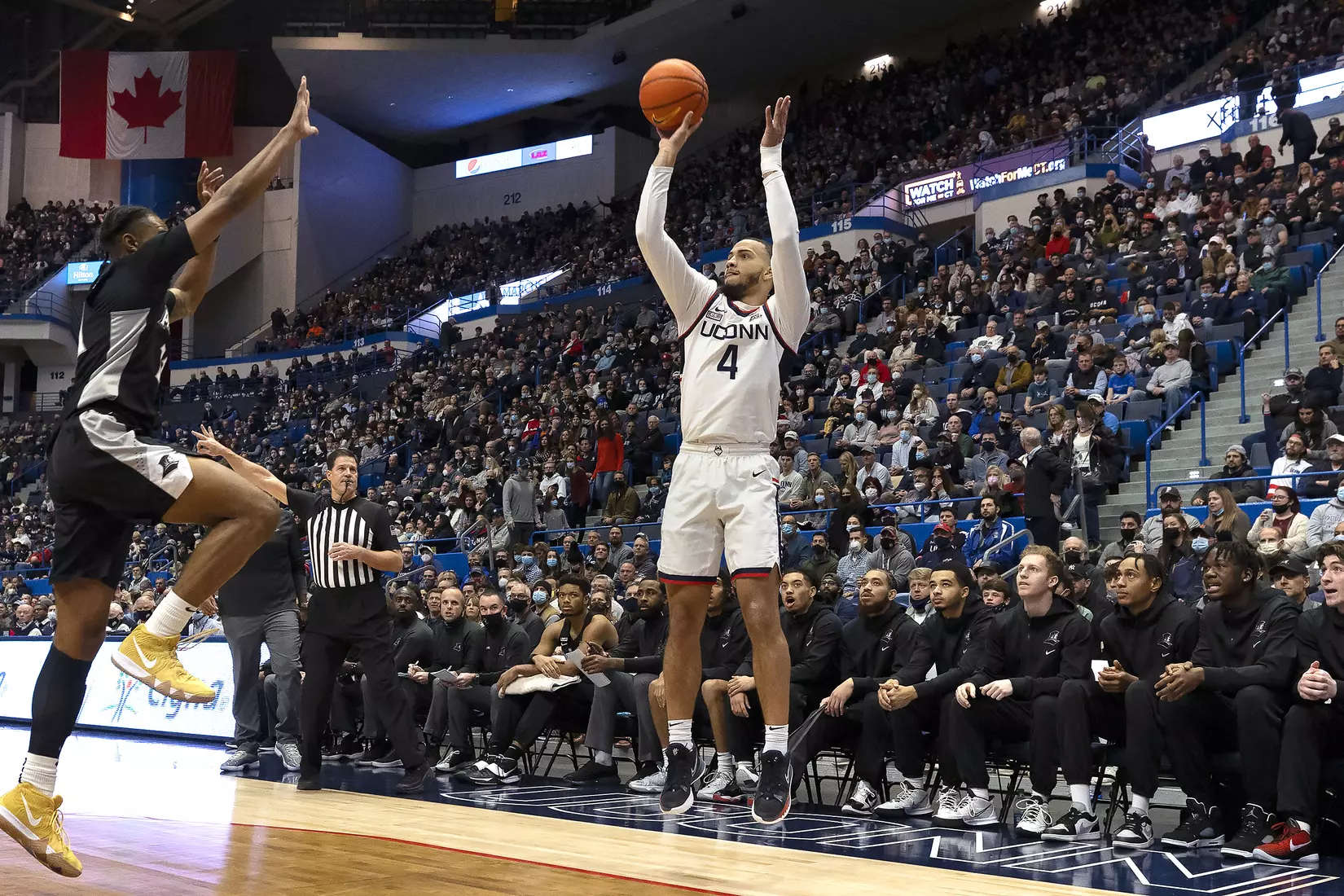 UConn vs Providence at XL Center, Hartford, CT 12/18/21
