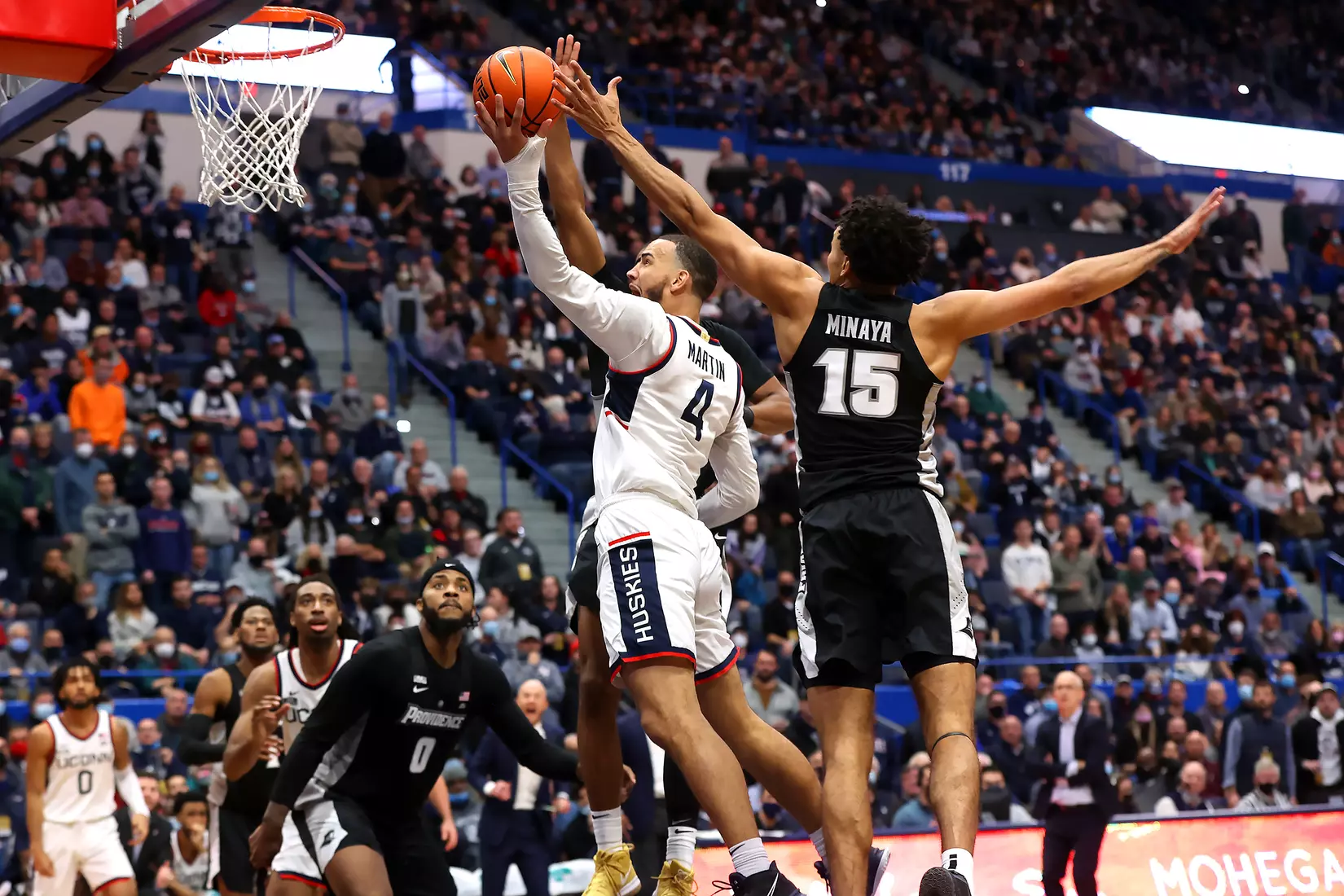 UConn vs Providence at XL Center, Hartford, CT 12/18/21