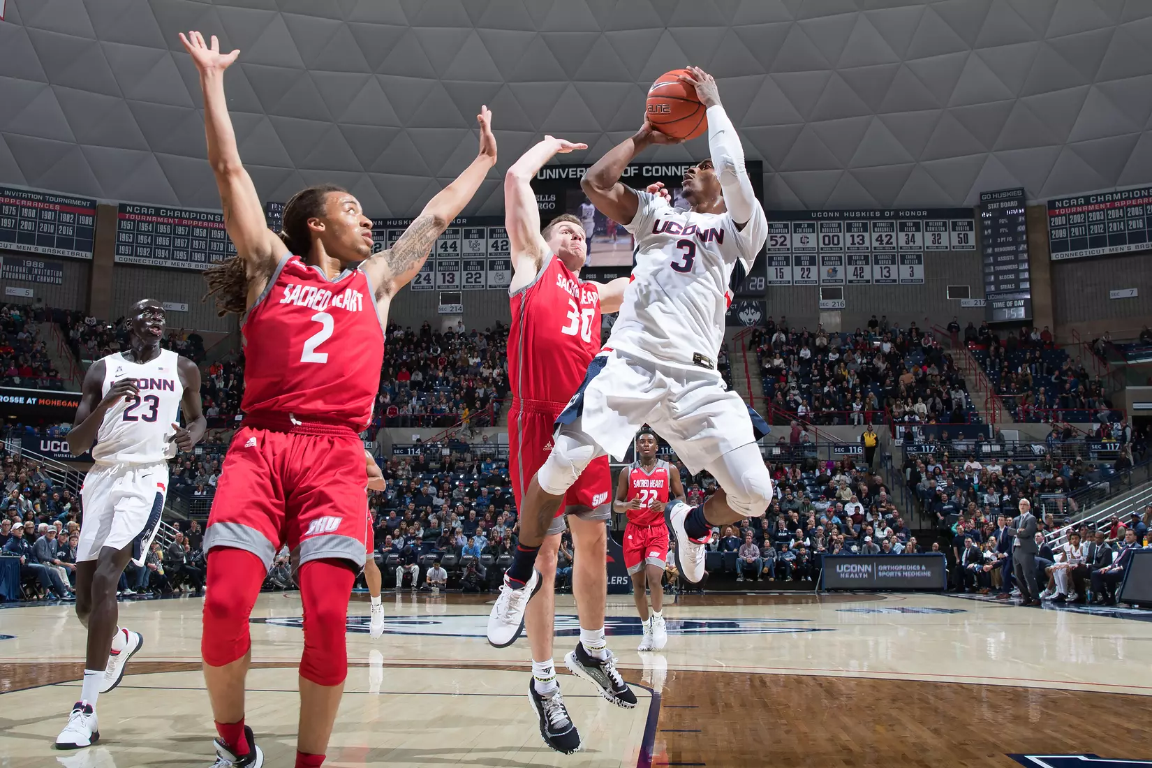 UConn vs Sacred Heart 11/8/19