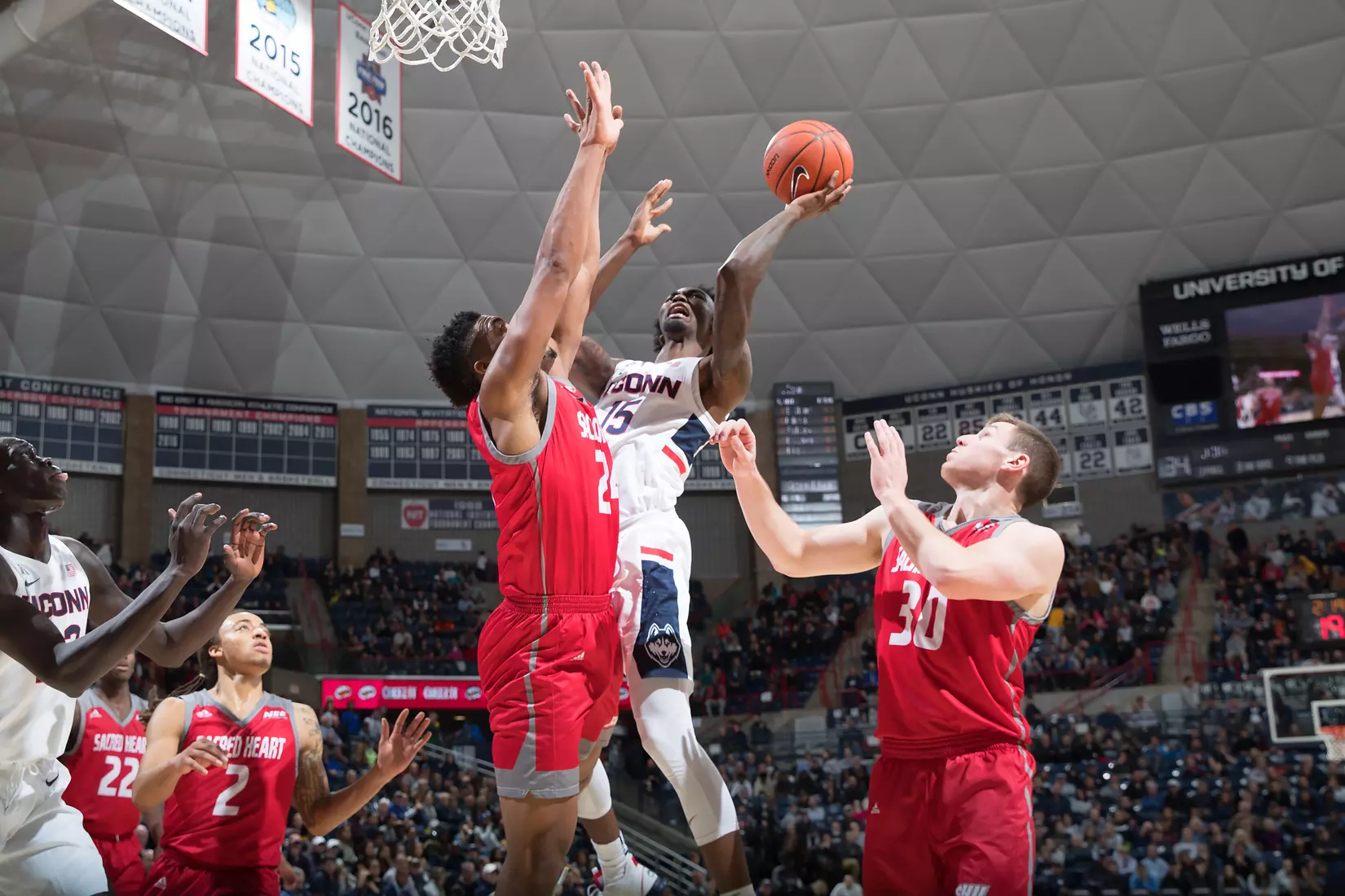 UConn vs Sacred Heart 11/8/19