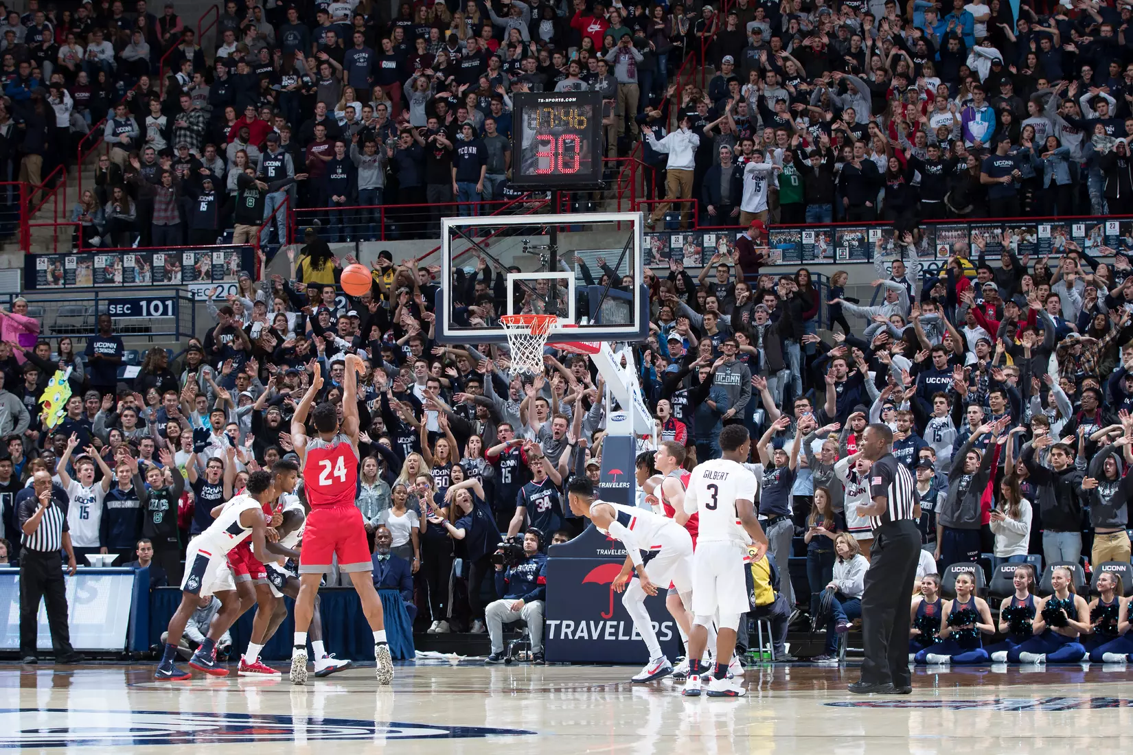 UConn vs Sacred Heart 11/8/19