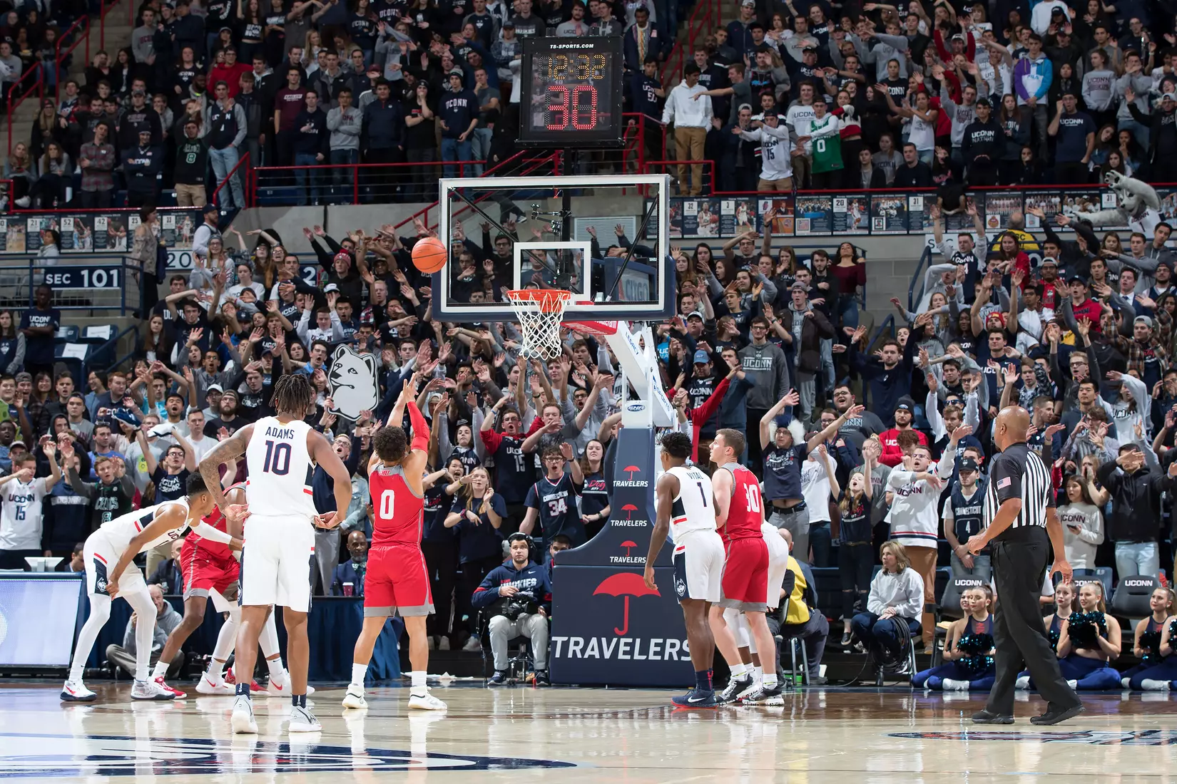 UConn vs Sacred Heart 11/8/19