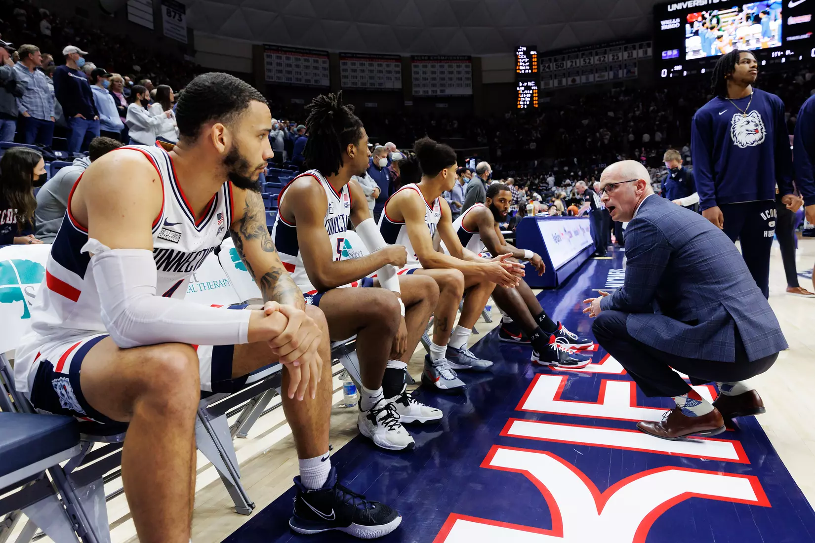 UConn vs Seton Hall at Gampel Pavilion 2/16/22