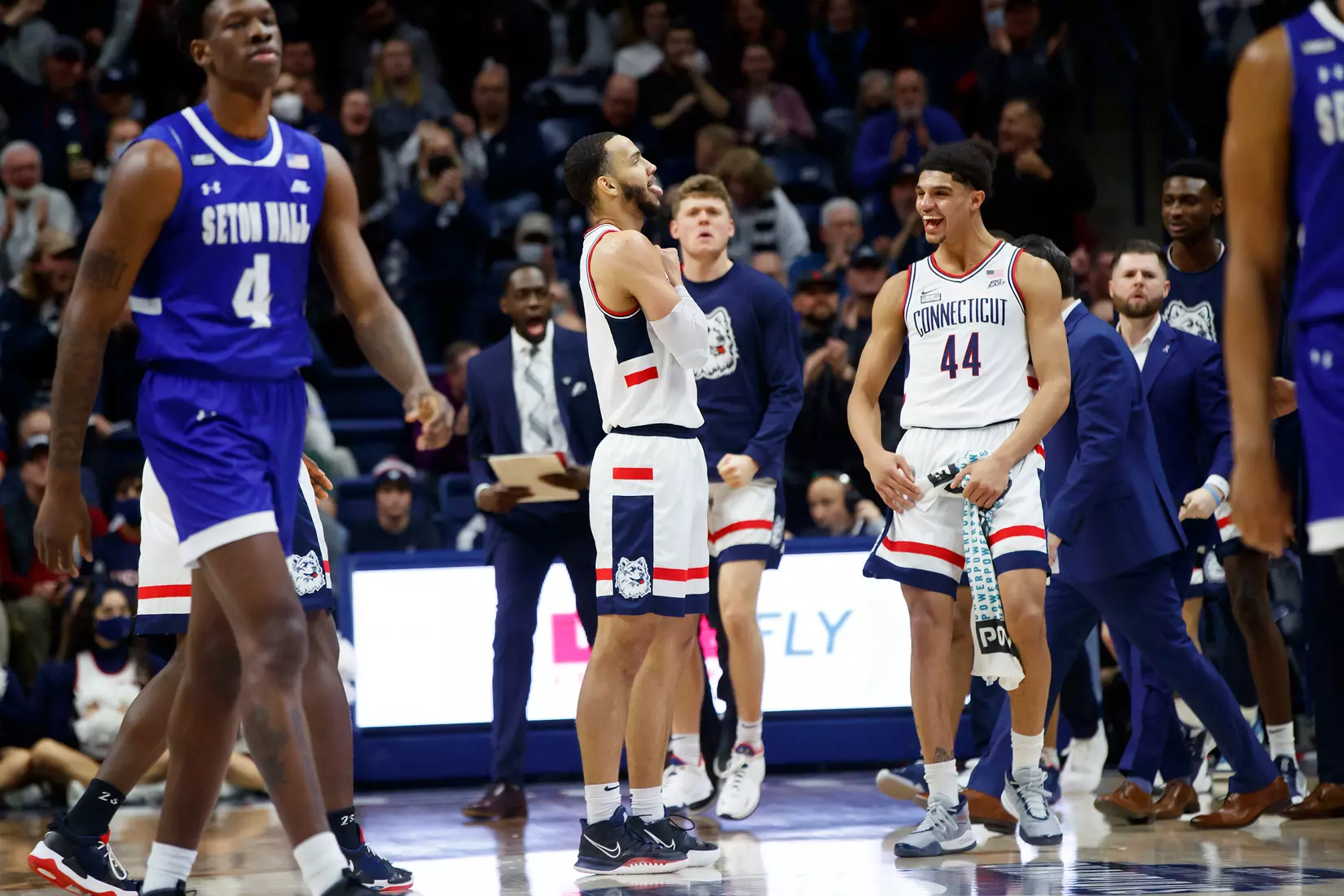 UConn vs Seton Hall at Gampel Pavilion 2/16/22