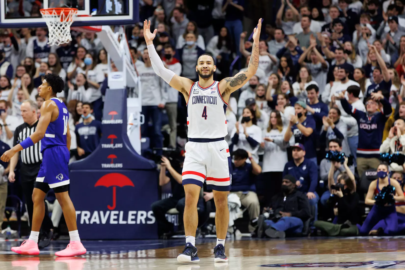 UConn vs Seton Hall at Gampel Pavilion 2/16/22