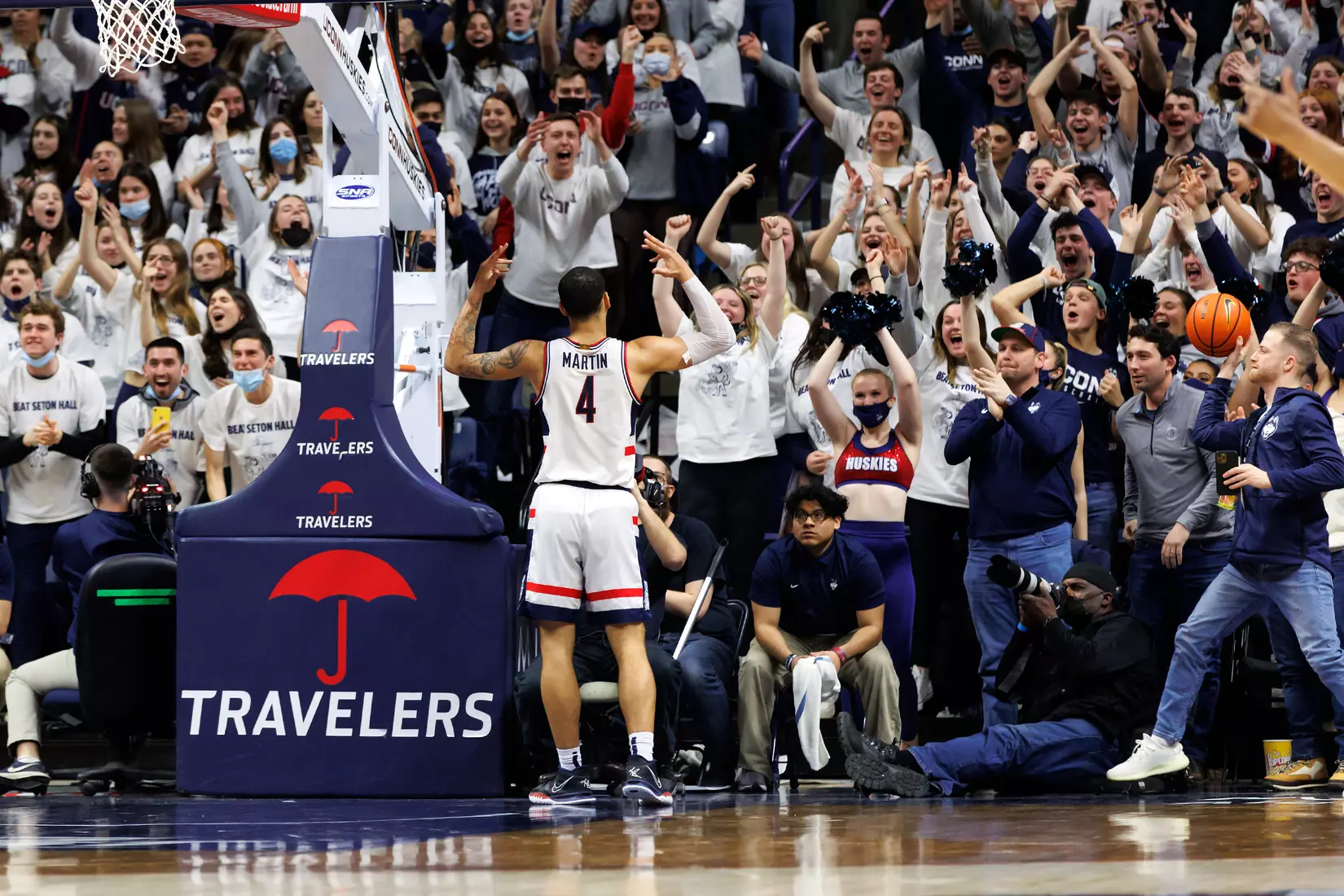 UConn vs Seton Hall at Gampel Pavilion 2/16/22