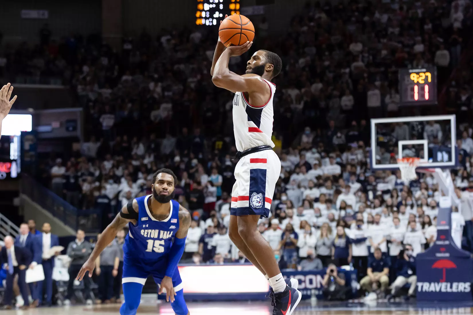 UConn vs Seton Hall at Gampel Pavilion 2/16/22