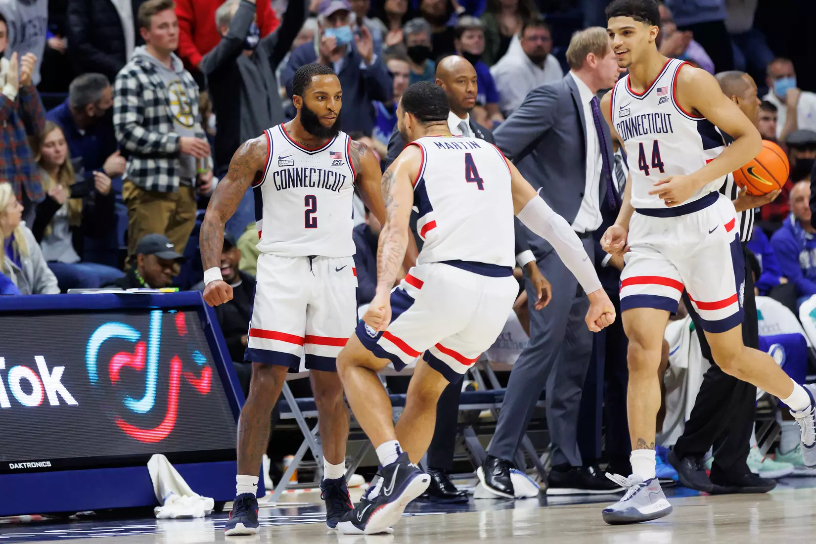 UConn vs Seton Hall at Gampel Pavilion 2/16/22