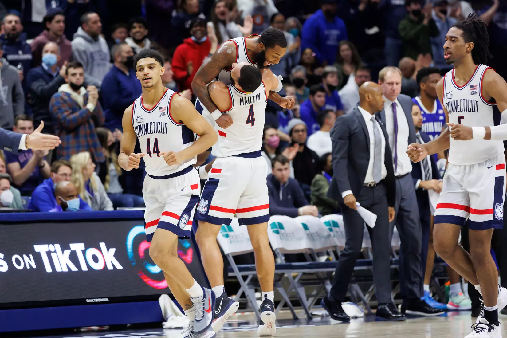 UConn vs Seton Hall at Gampel Pavilion 2/16/22