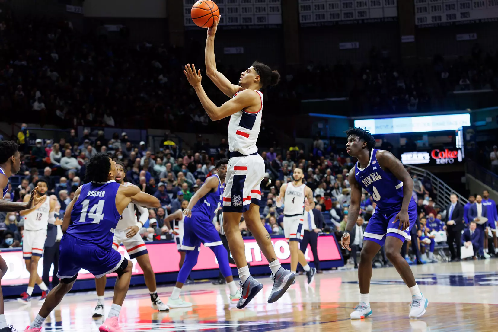 UConn vs Seton Hall at Gampel Pavilion 2/16/22
