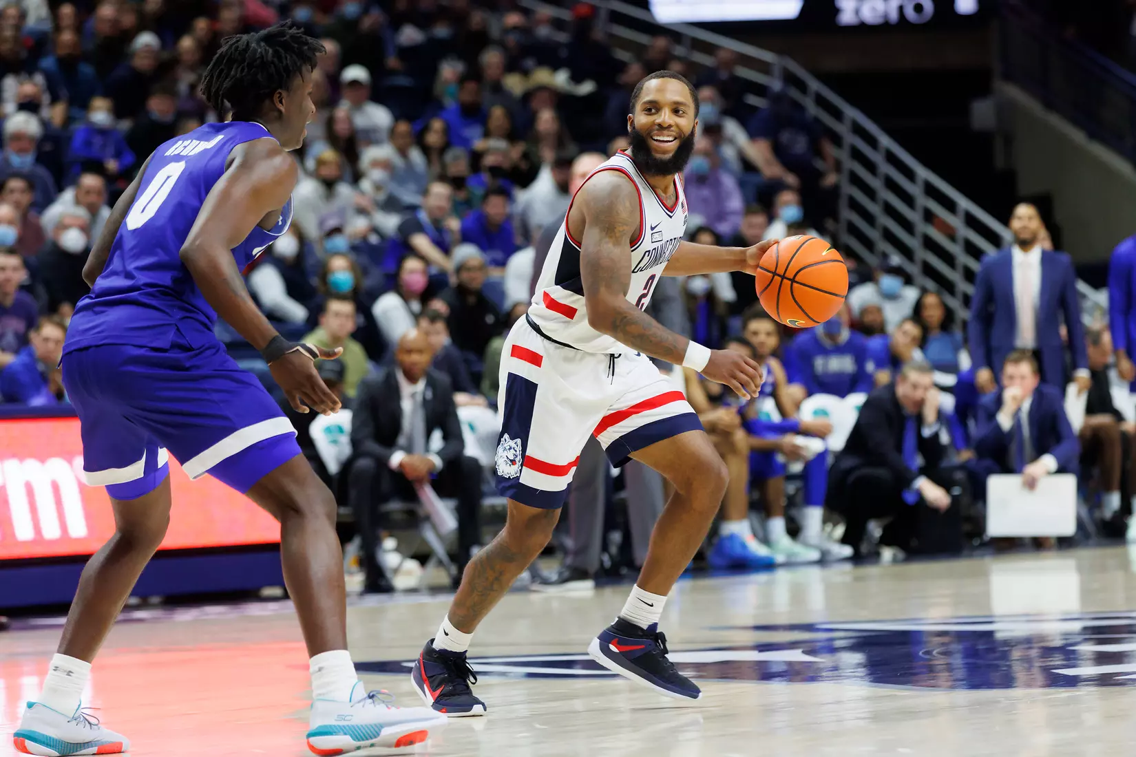 UConn vs Seton Hall at Gampel Pavilion 2/16/22