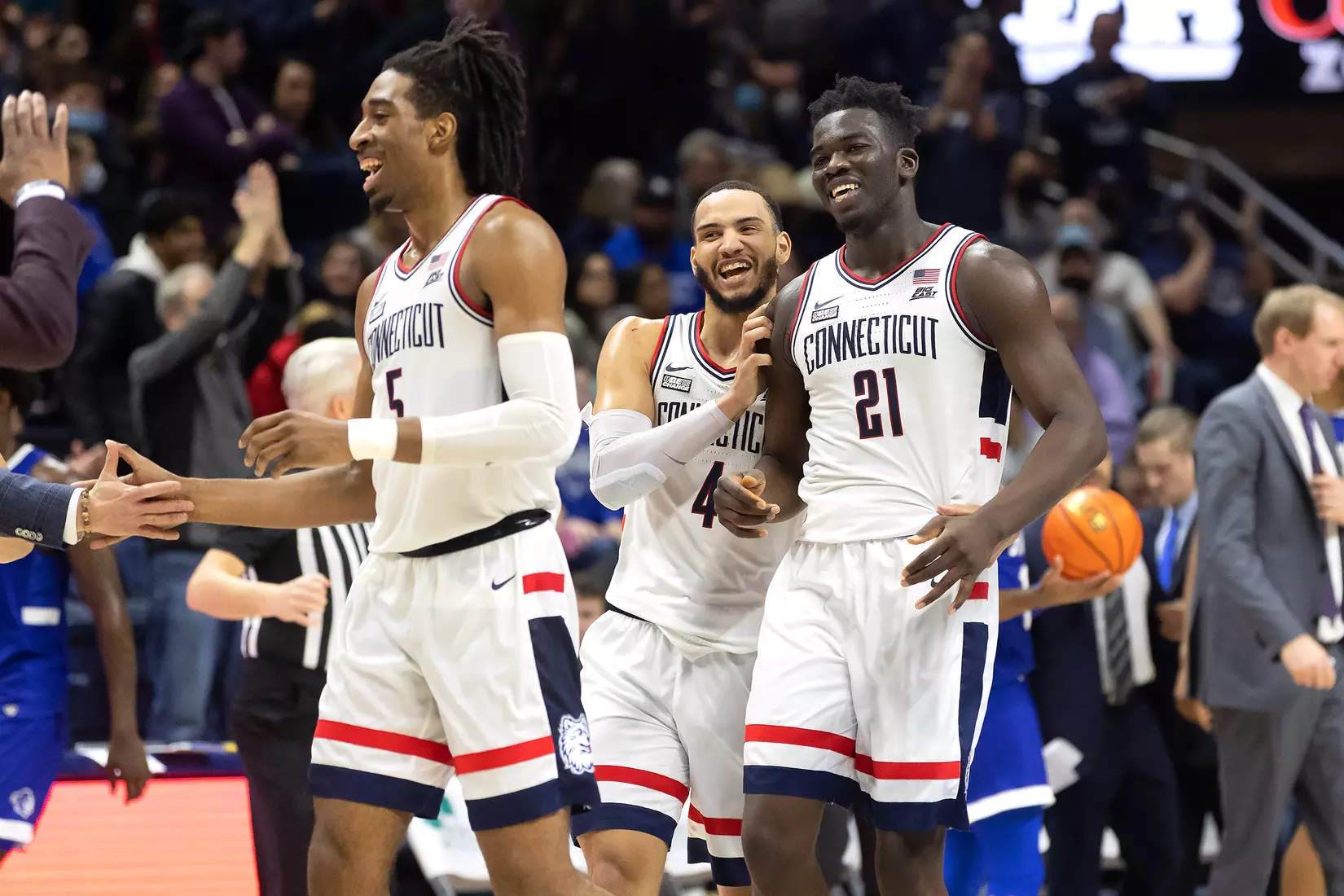 UConn vs Seton Hall at Gampel Pavilion 2/16/22