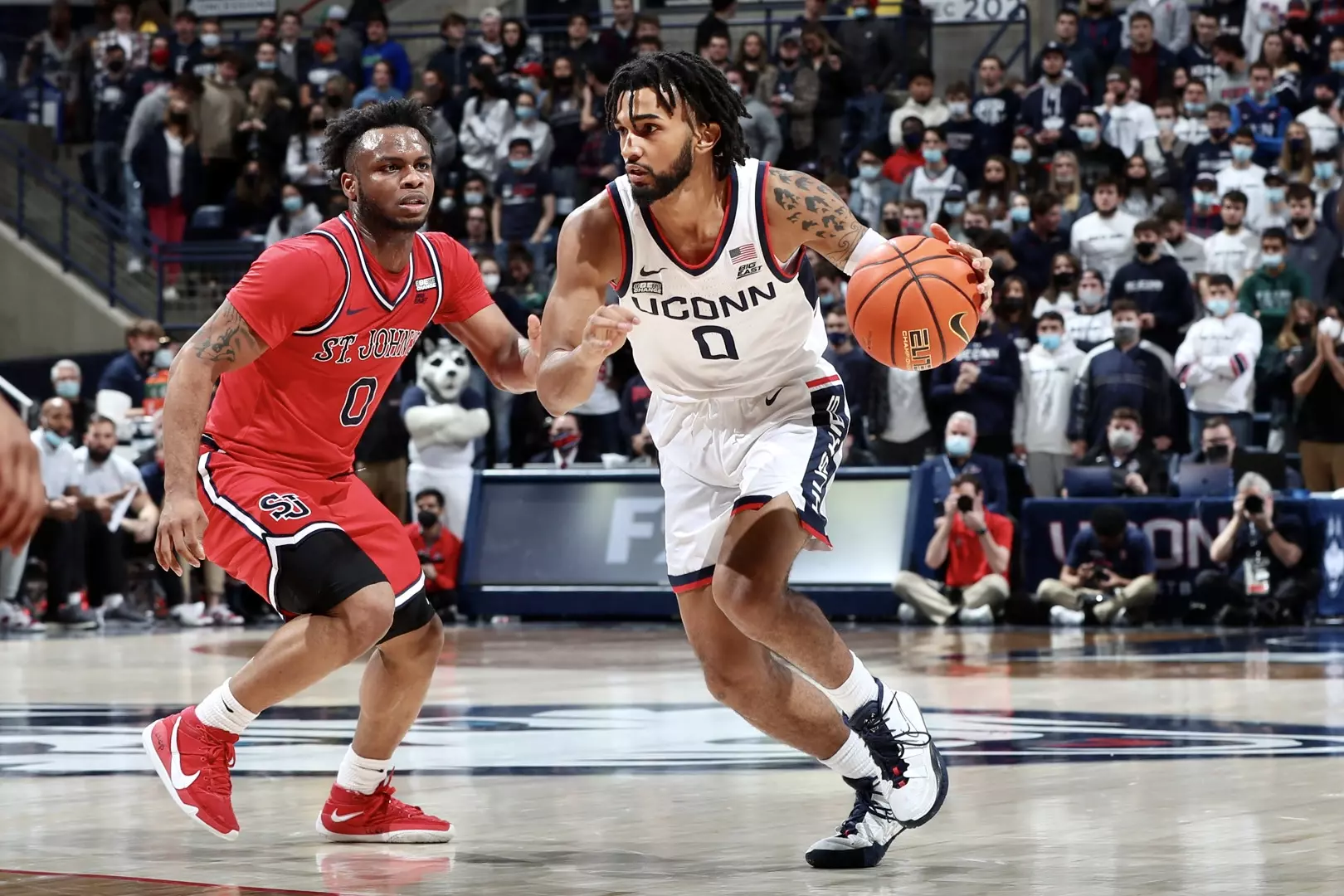 UConn vs St John's at Gampel Pavilion 1/12/22