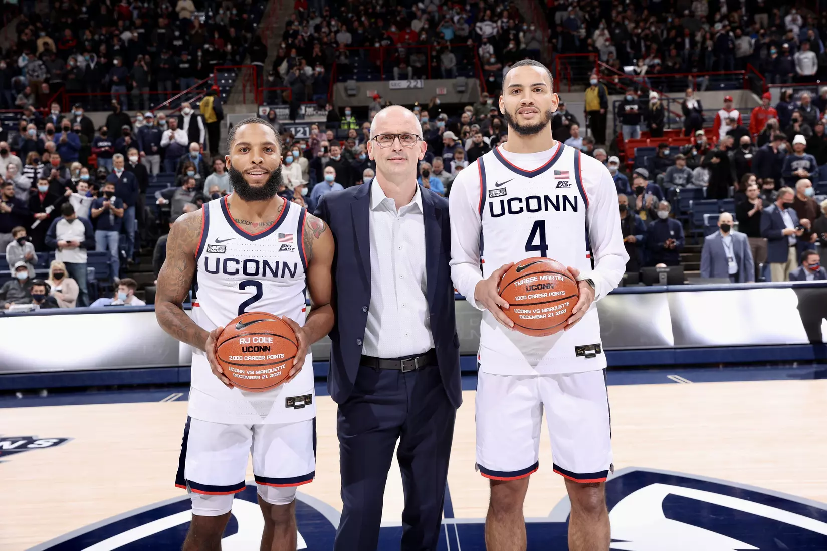 UConn vs St John's at Gampel Pavilion 1/12/22