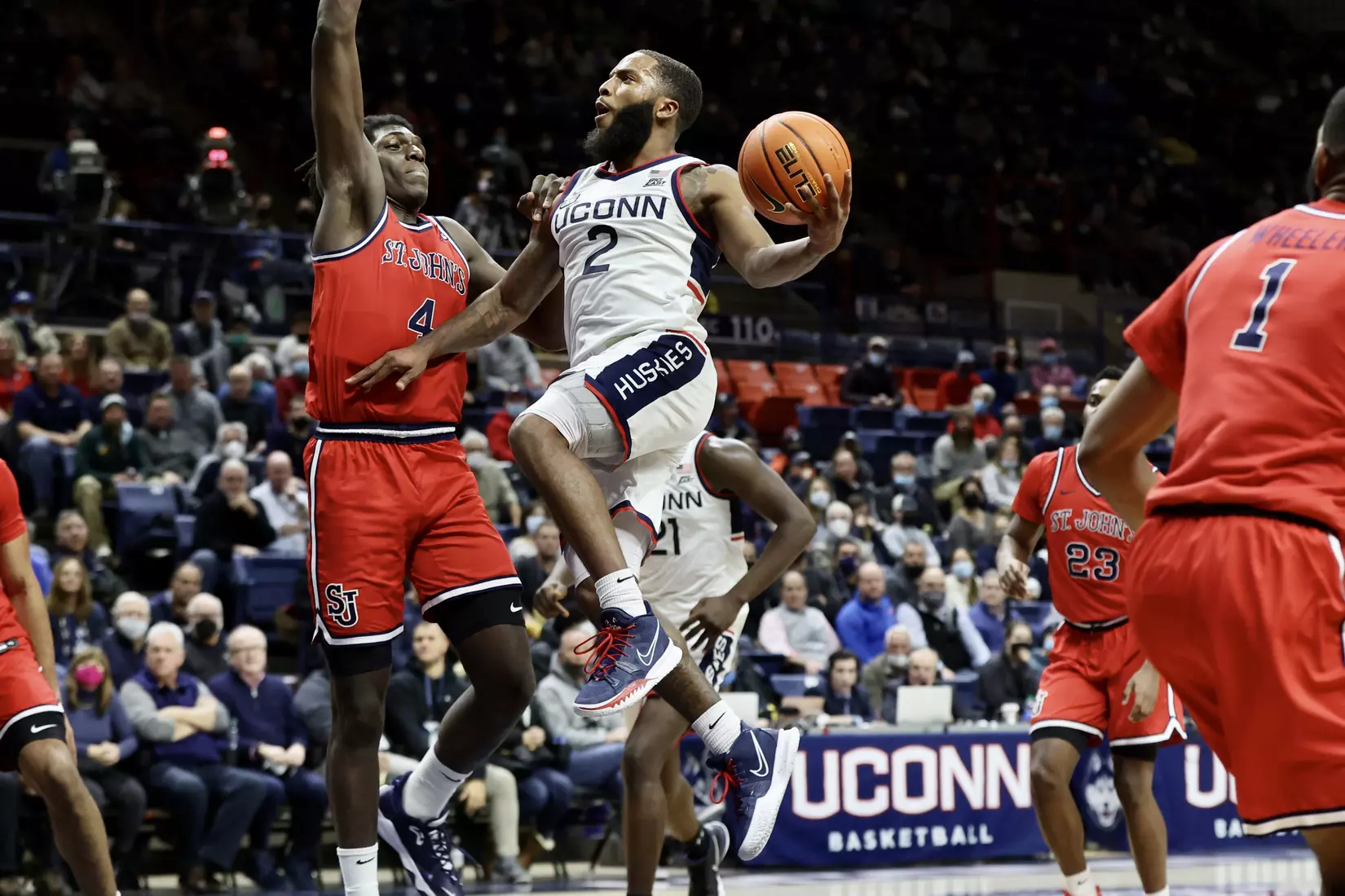 UConn vs St John's at Gampel Pavilion 1/12/22