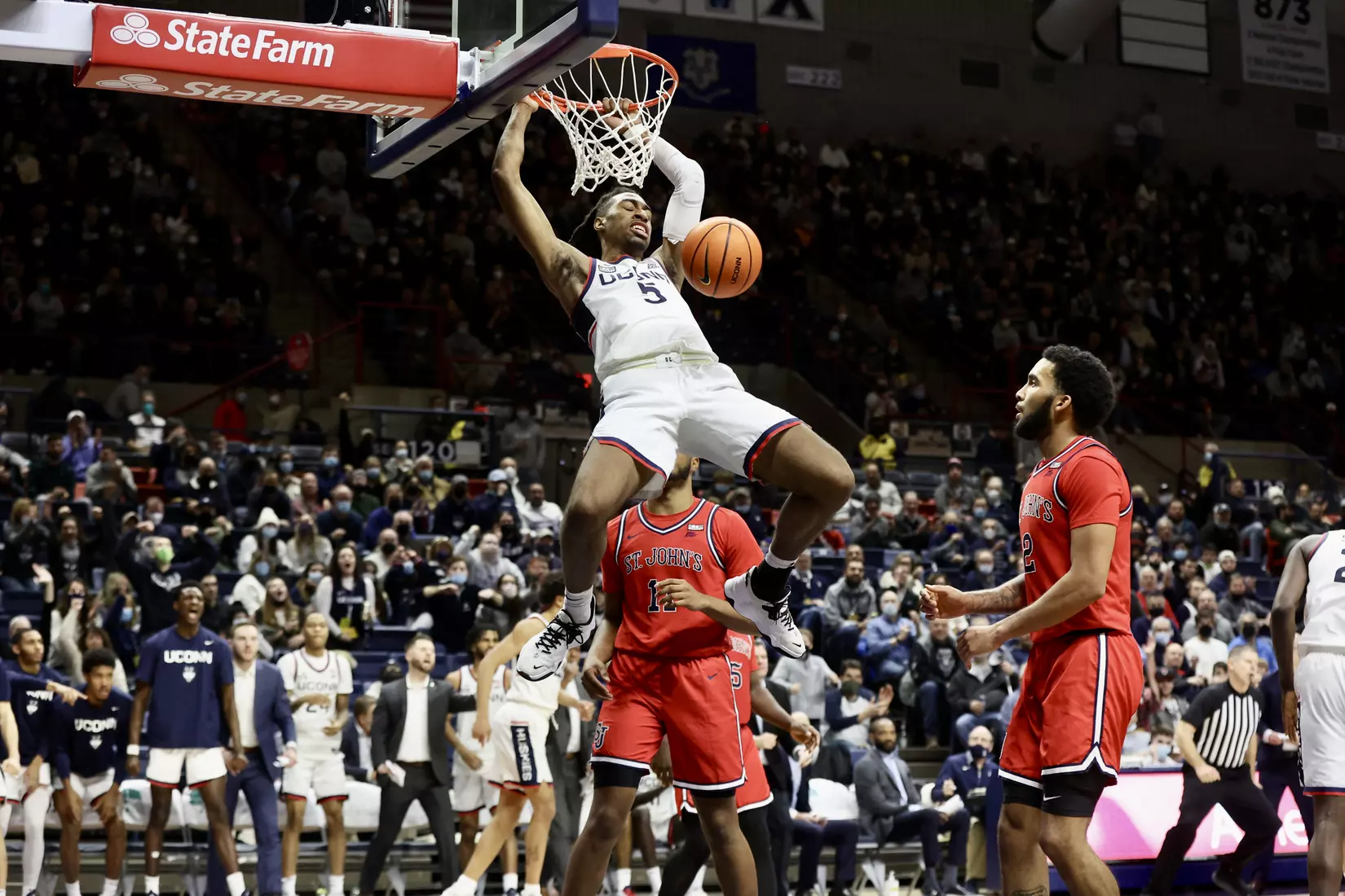 UConn vs St John's at Gampel Pavilion 1/12/22
