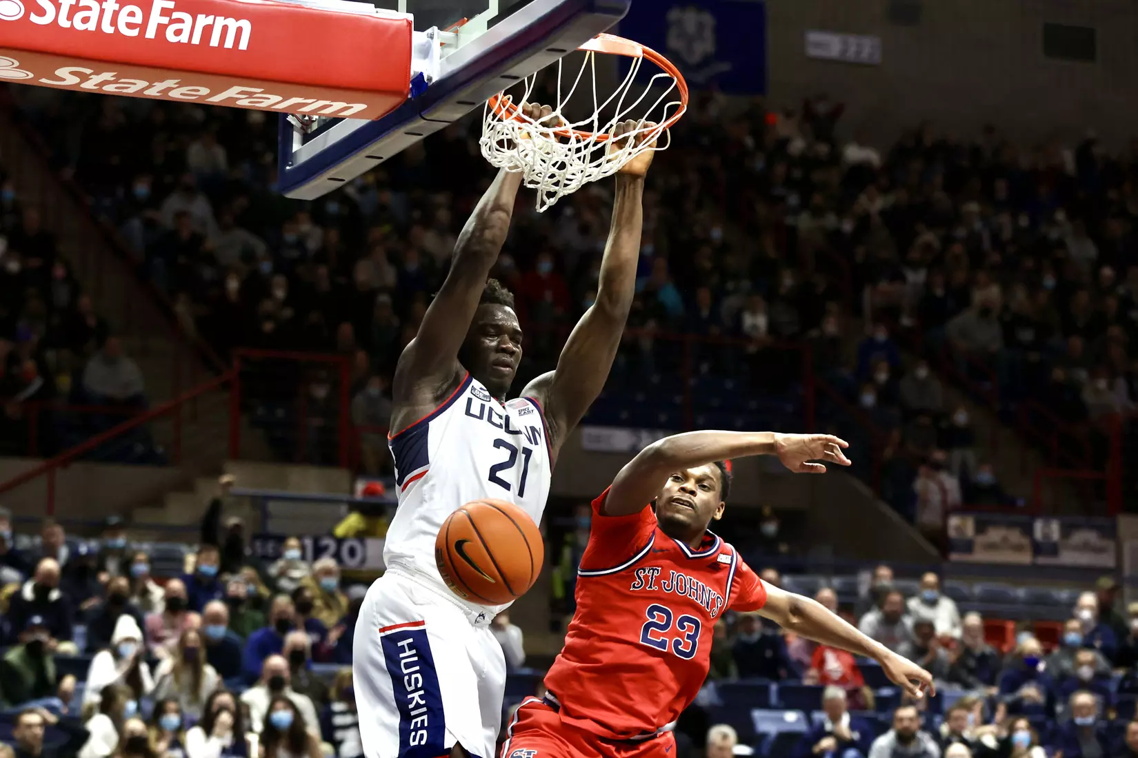 UConn vs St John's at Gampel Pavilion 1/12/22