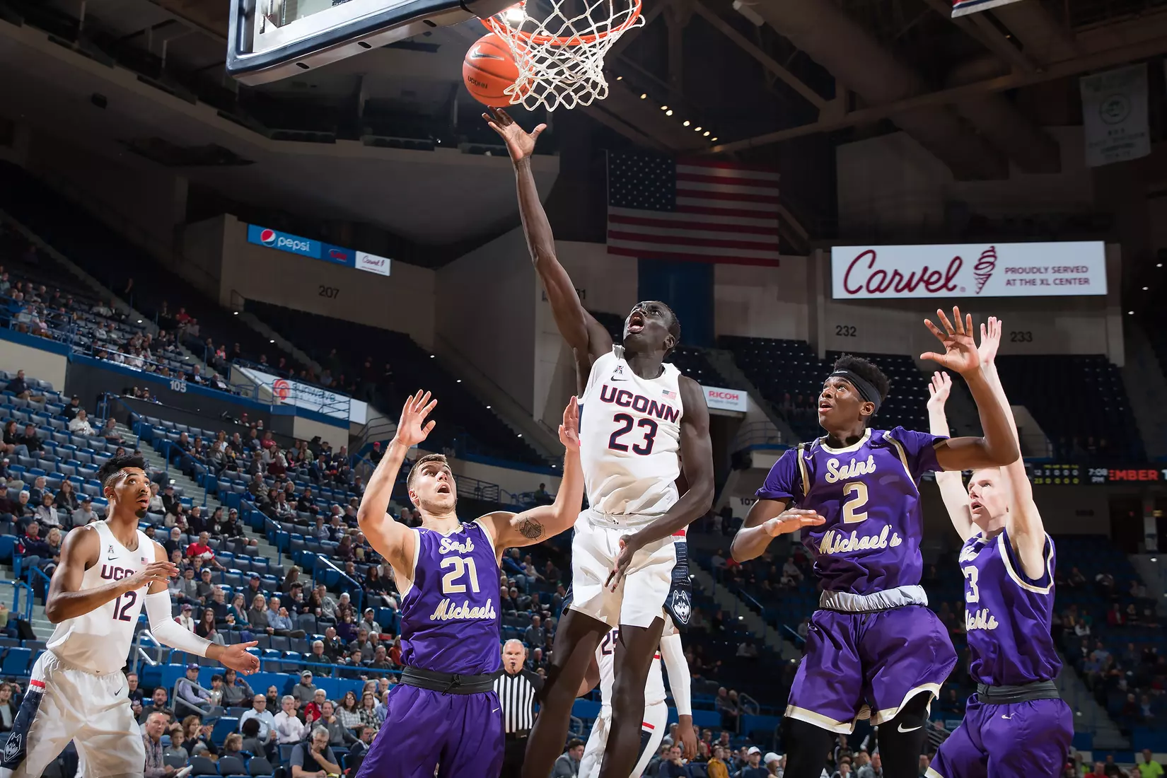 UConn vs St Michael's 10/30/19