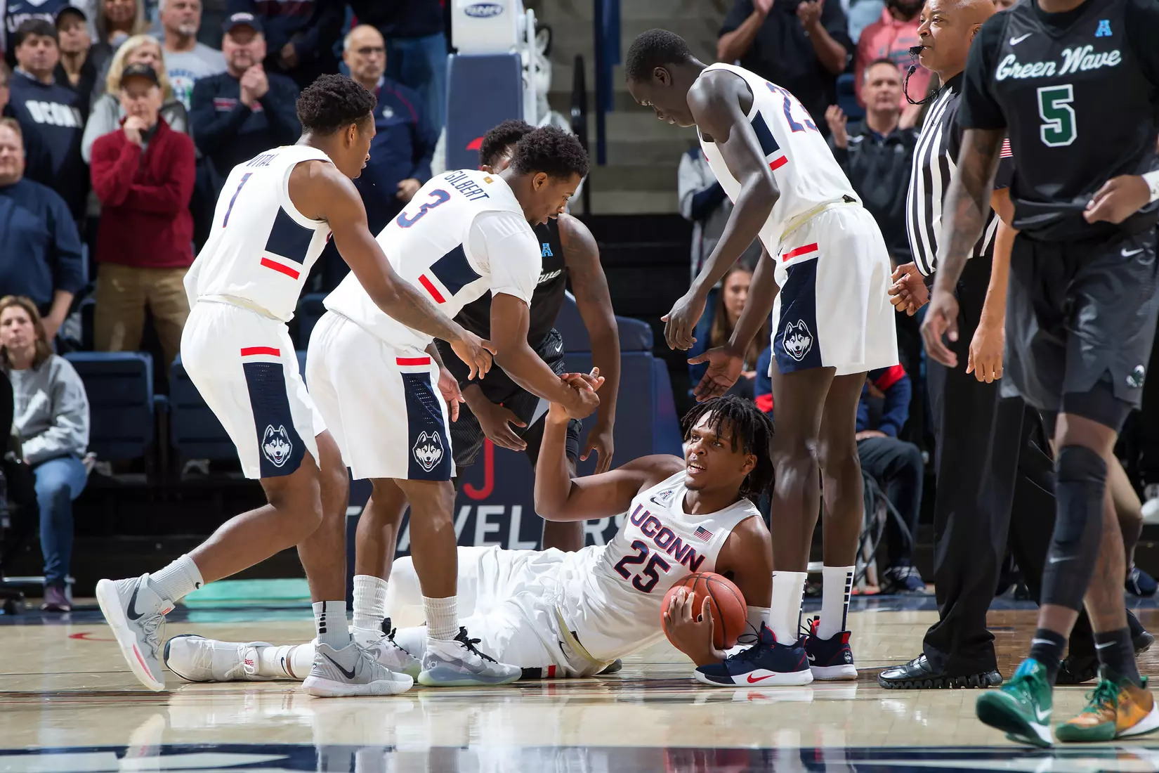 UConn vs Tulane 1/8/20