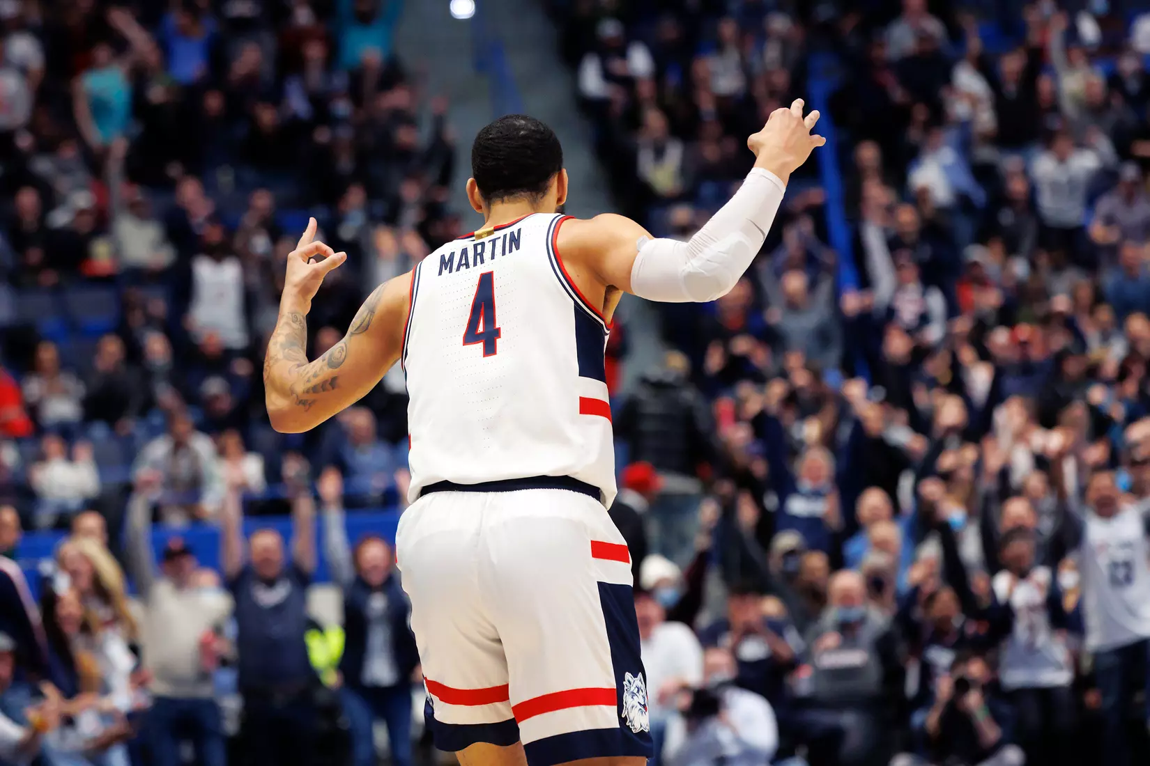 UConn vs Villanova at XL Center 2/22/22