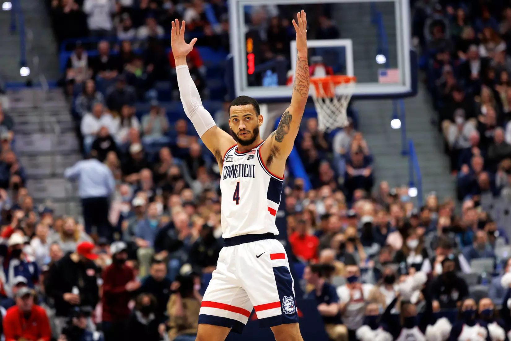UConn vs Villanova at XL Center 2/22/22
