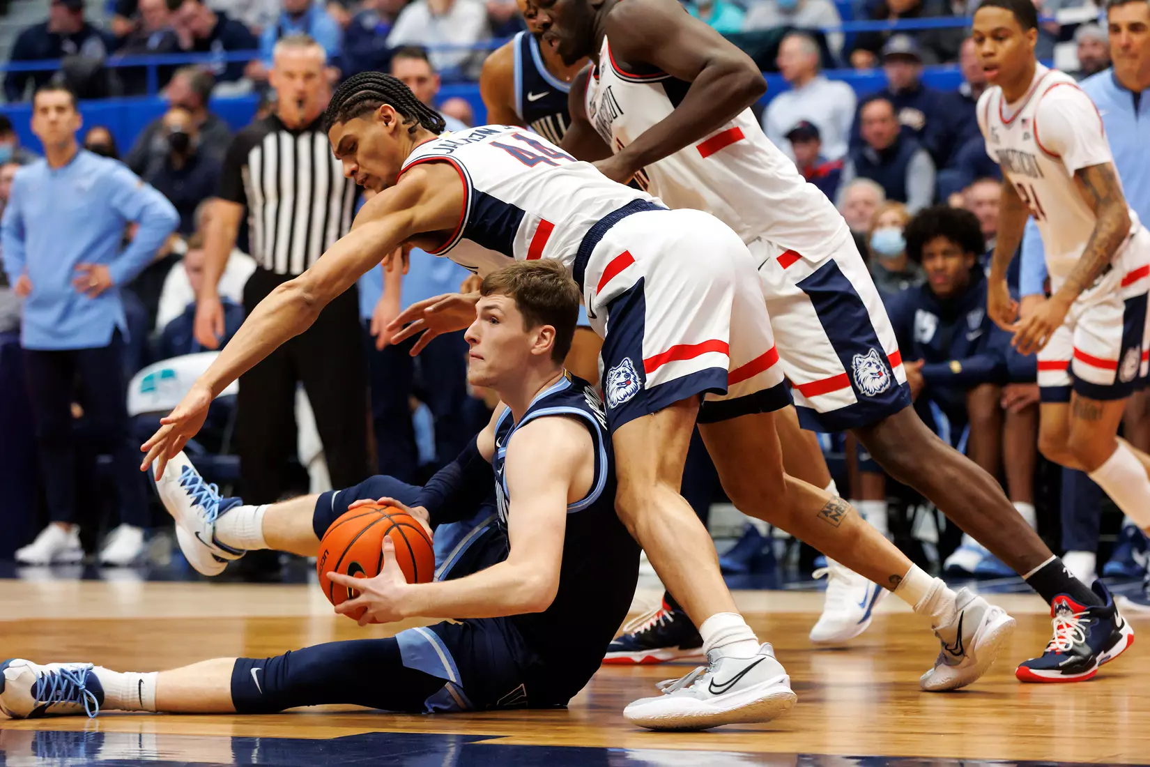 UConn vs Villanova at XL Center 2/22/22