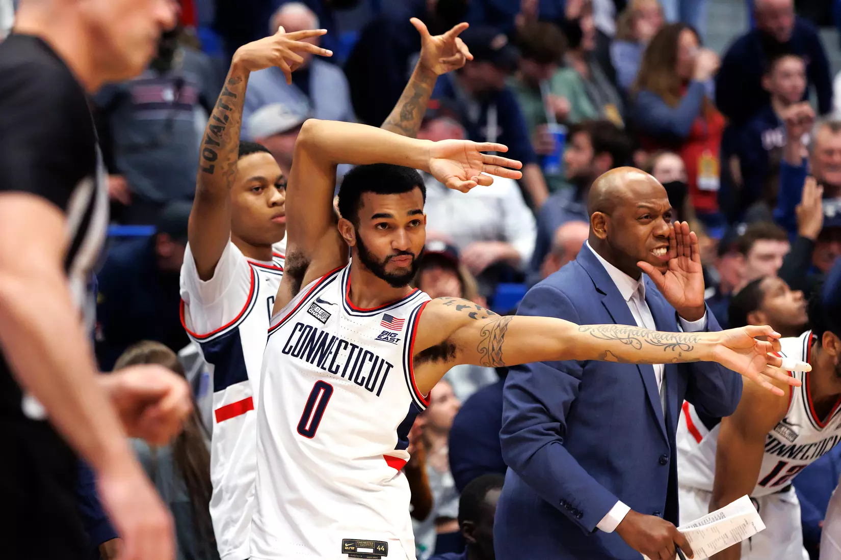 UConn vs Villanova at XL Center 2/22/22