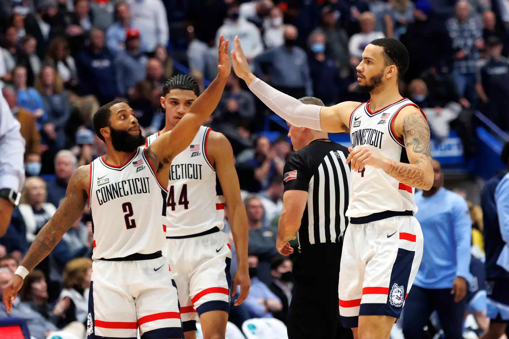 UConn vs Villanova at XL Center 2/22/22