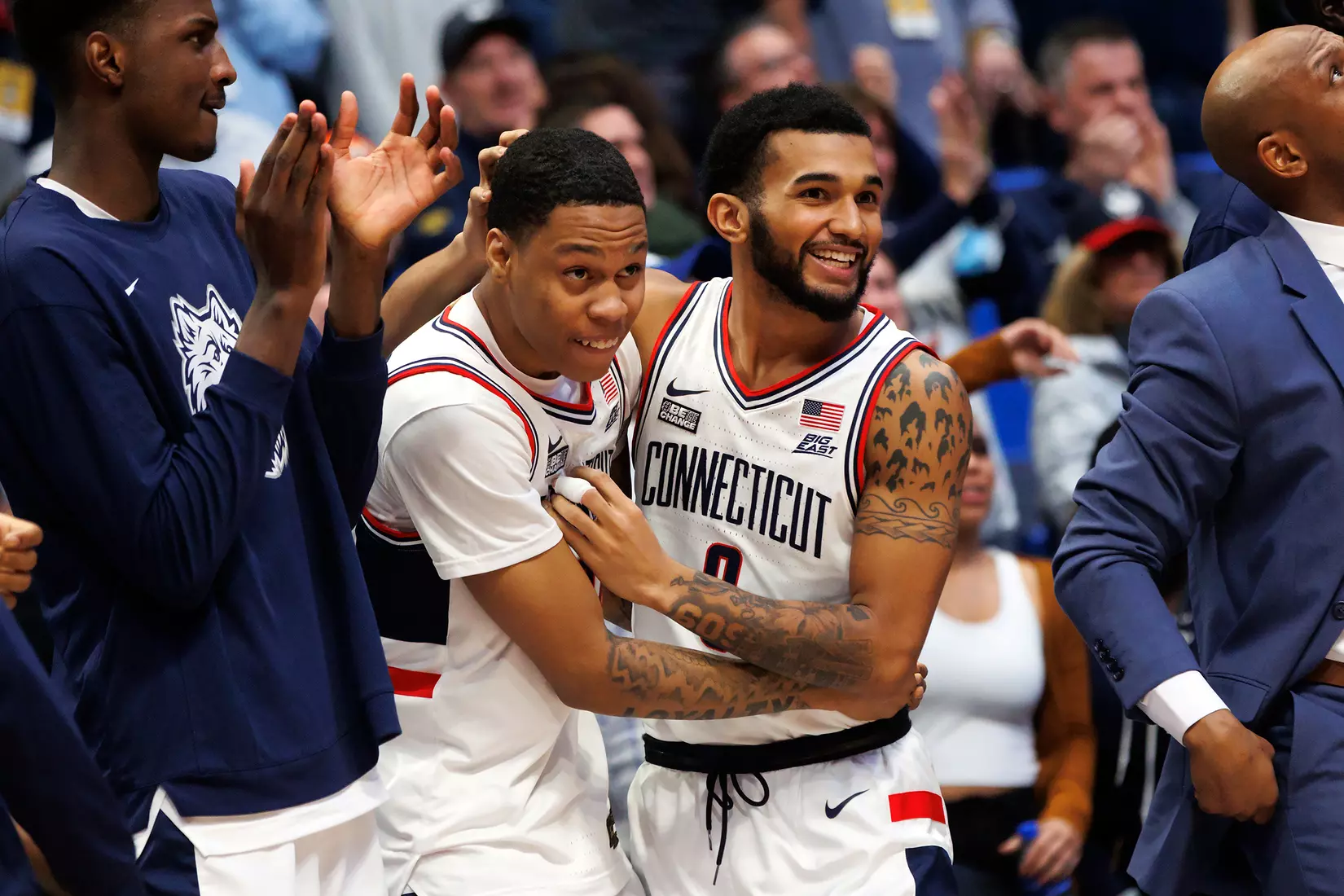 UConn vs Villanova at XL Center 2/22/22