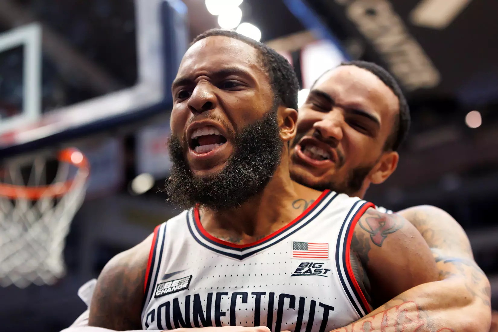 UConn vs Villanova at XL Center 2/22/22
