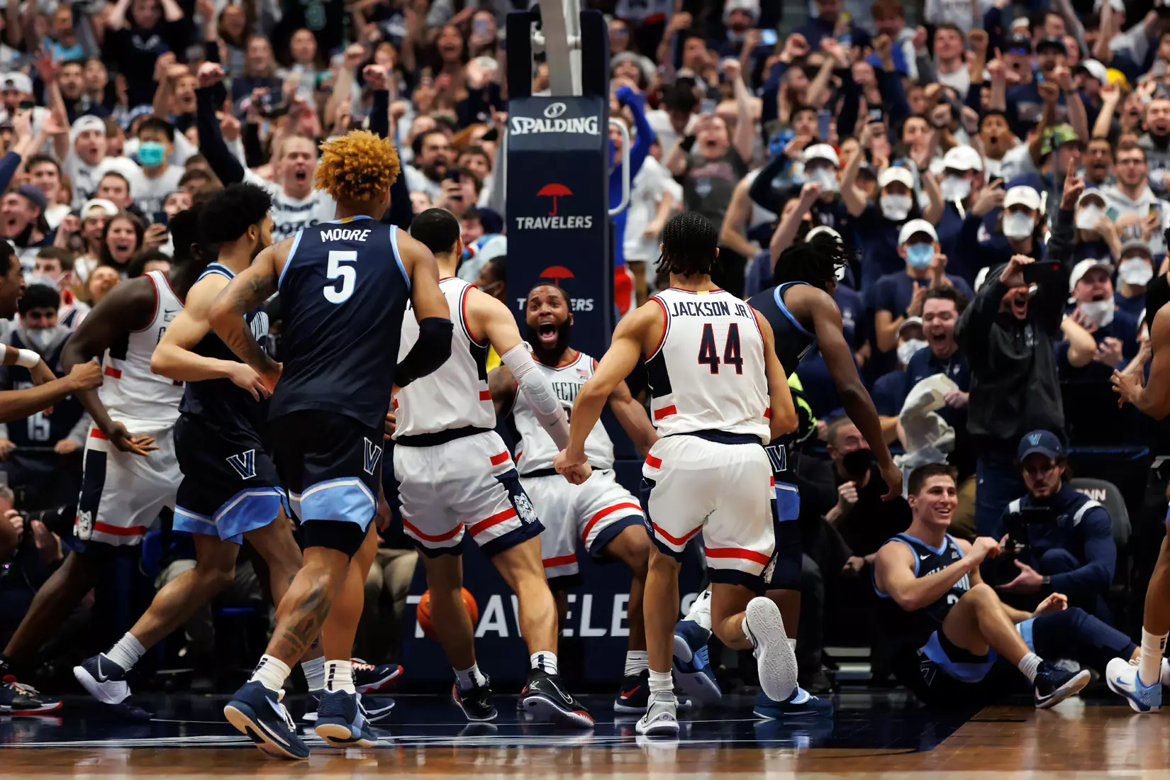 UConn vs Villanova at XL Center 2/22/22