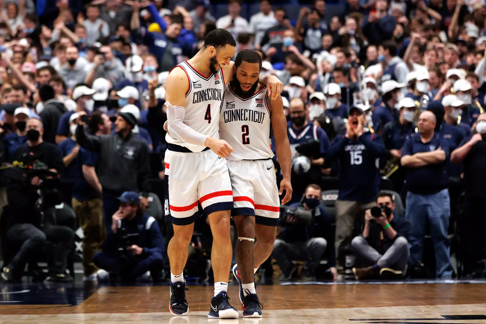 UConn vs Villanova at XL Center 2/22/22