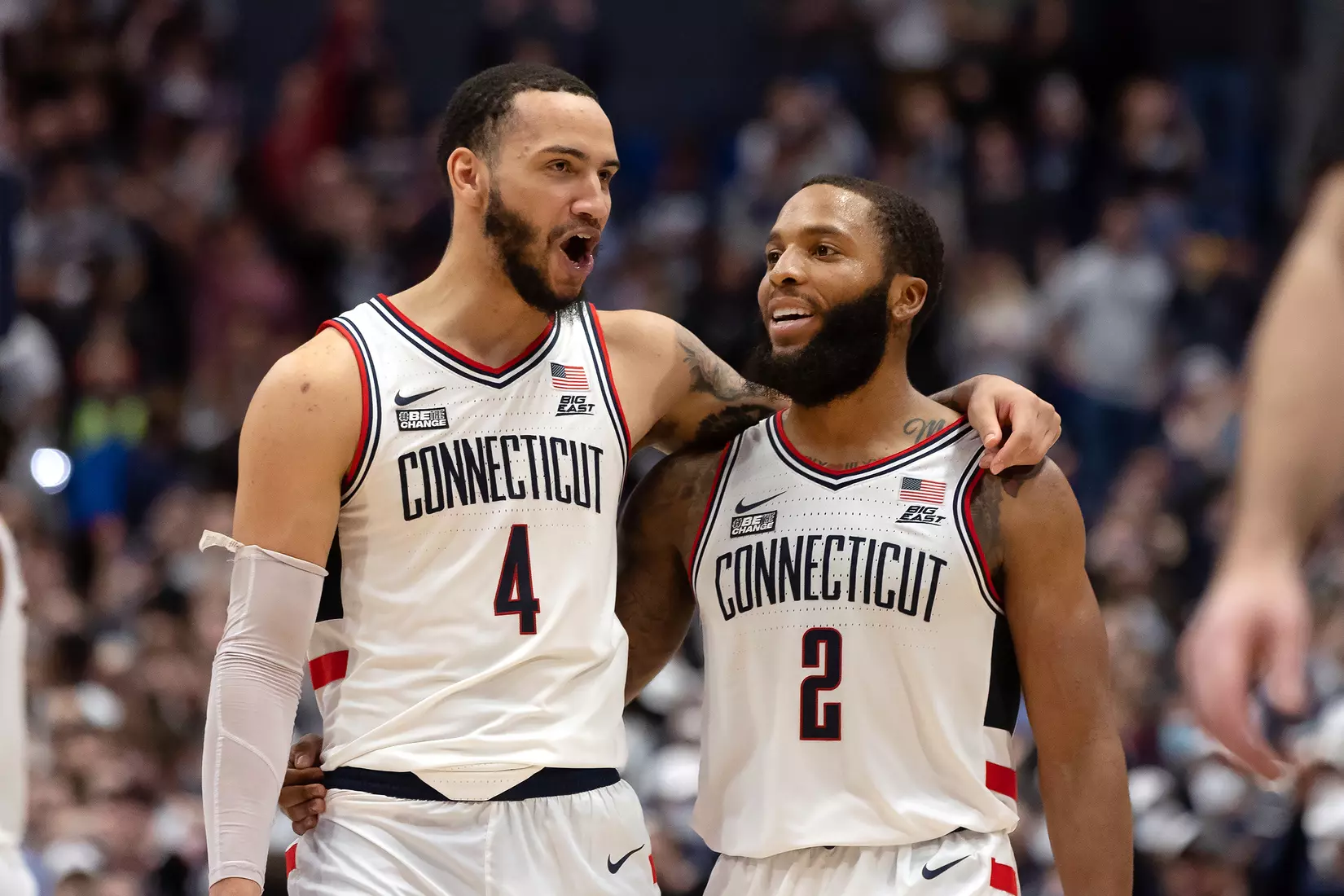 UConn vs Villanova at XL Center 2/22/22