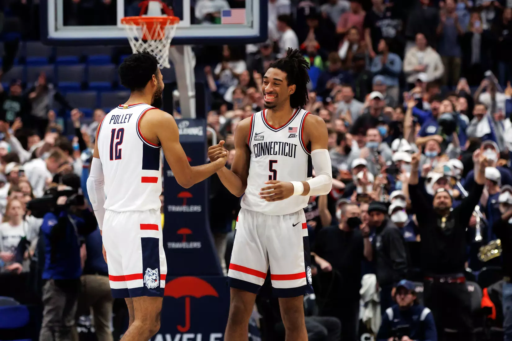 UConn vs Villanova at XL Center 2/22/22