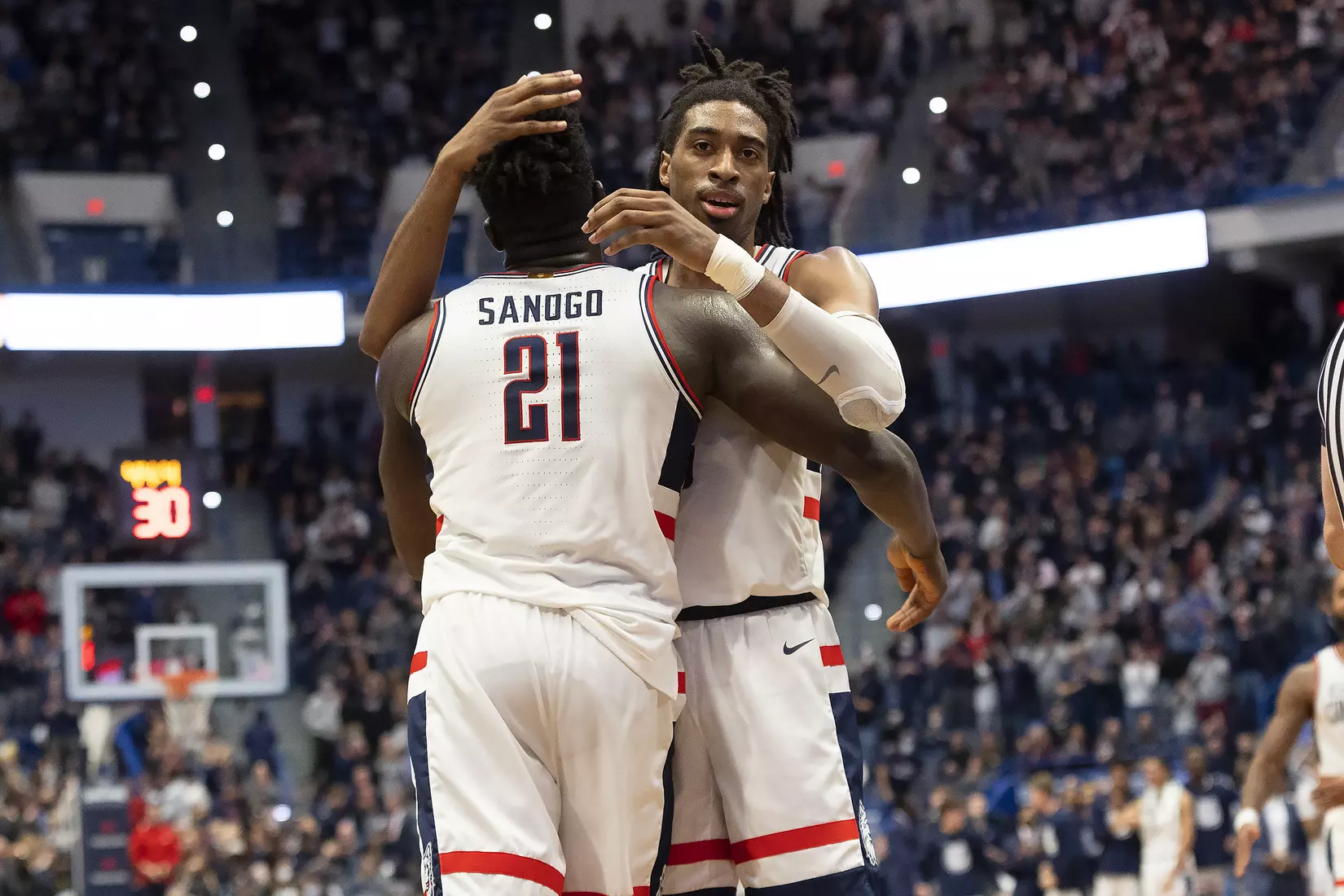 UConn vs Villanova at XL Center 2/22/22
