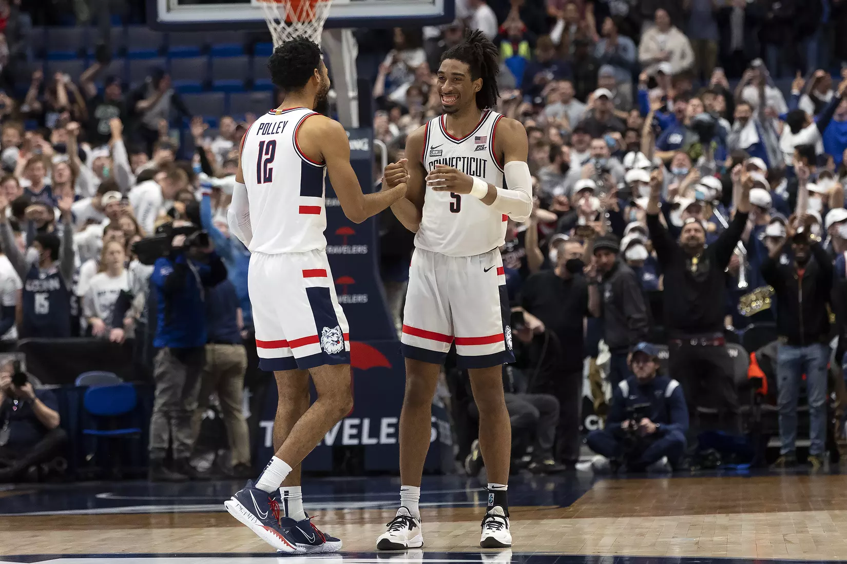 UConn vs Villanova at XL Center 2/22/22