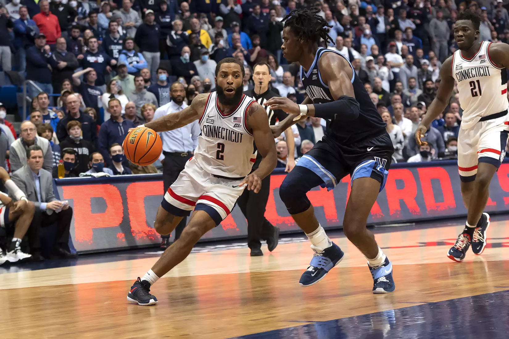 UConn vs Villanova at XL Center 2/22/22