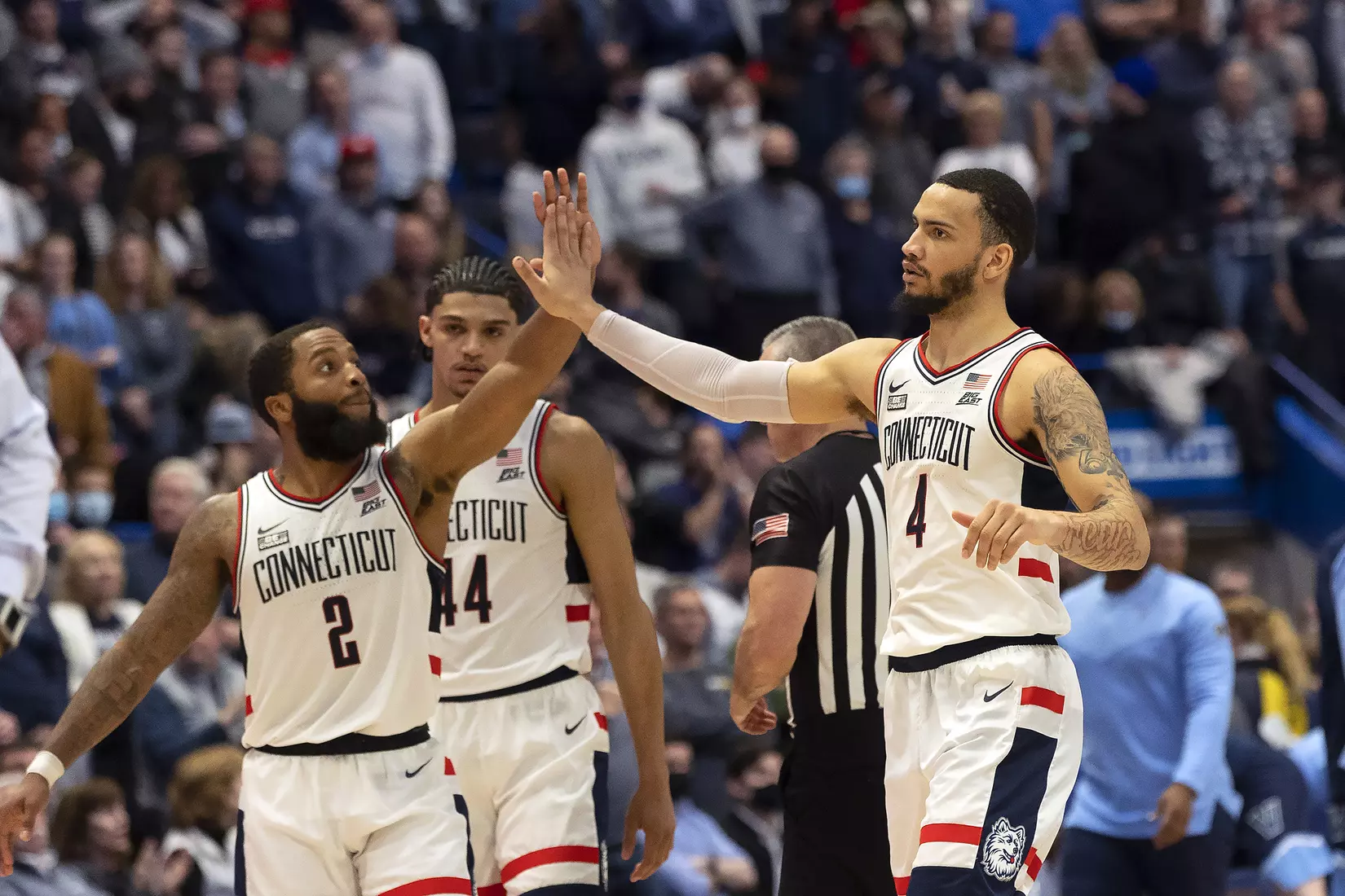 UConn vs Villanova at XL Center 2/22/22