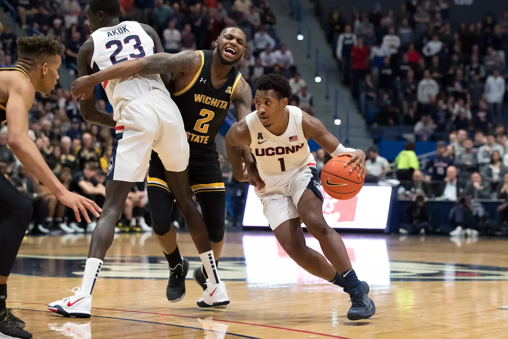 UConn vs Wichita State 1/12/20