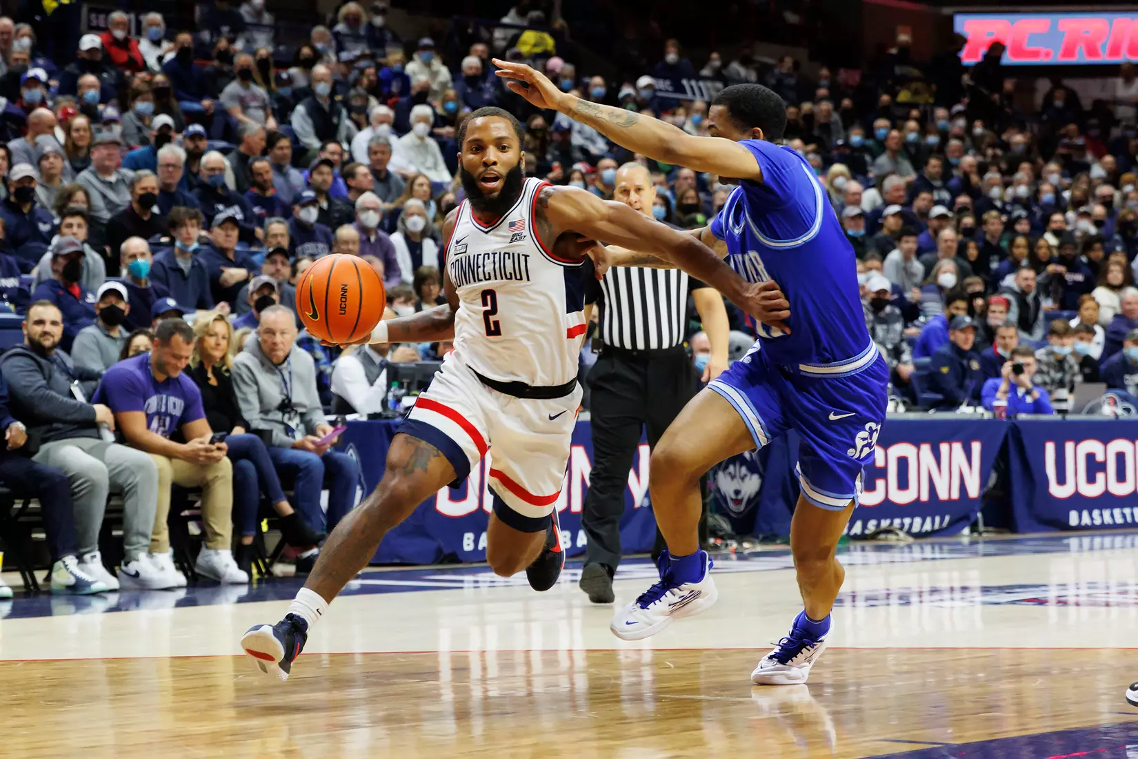 UConn vs Xavier at Gampel Pavilion 2/19/22