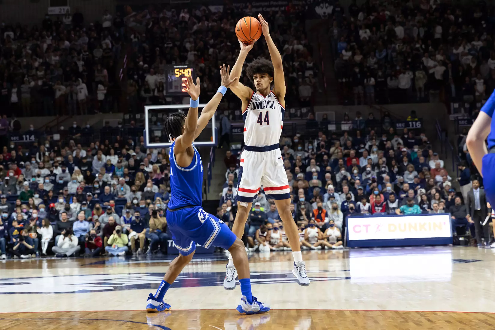UConn vs Xavier at Gampel Pavilion 2/19/22