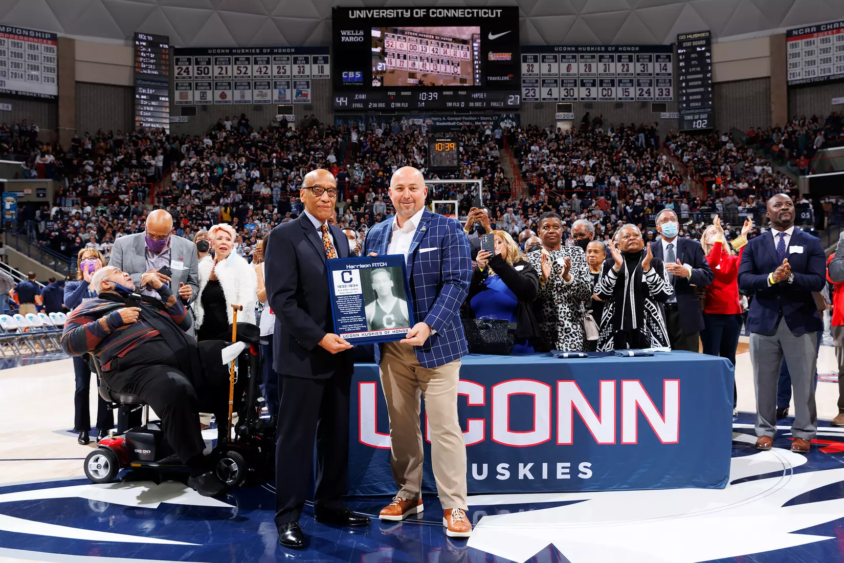 UConn vs Xavier at Gampel Pavilion 2/19/22