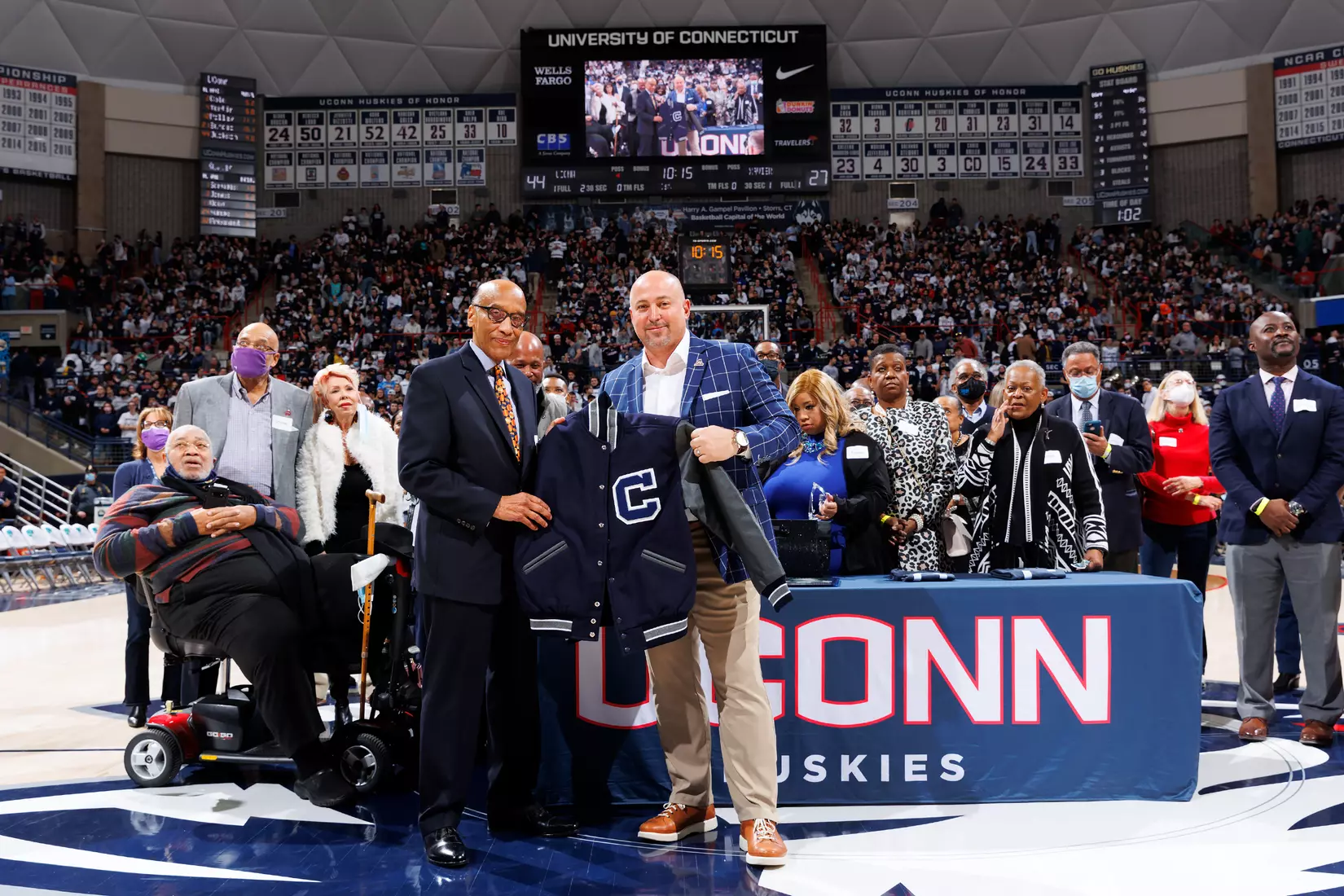 UConn vs Xavier at Gampel Pavilion 2/19/22