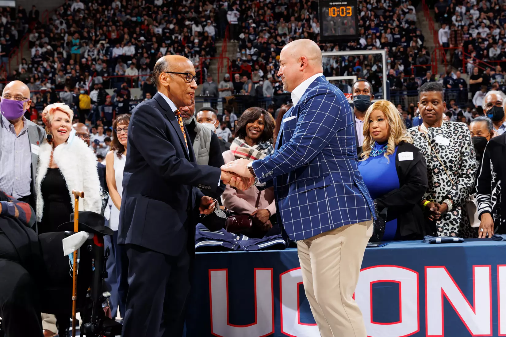 UConn vs Xavier at Gampel Pavilion 2/19/22