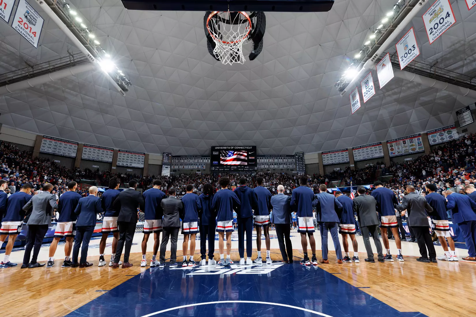 UConn vs Xavier at Gampel Pavilion 2/19/22