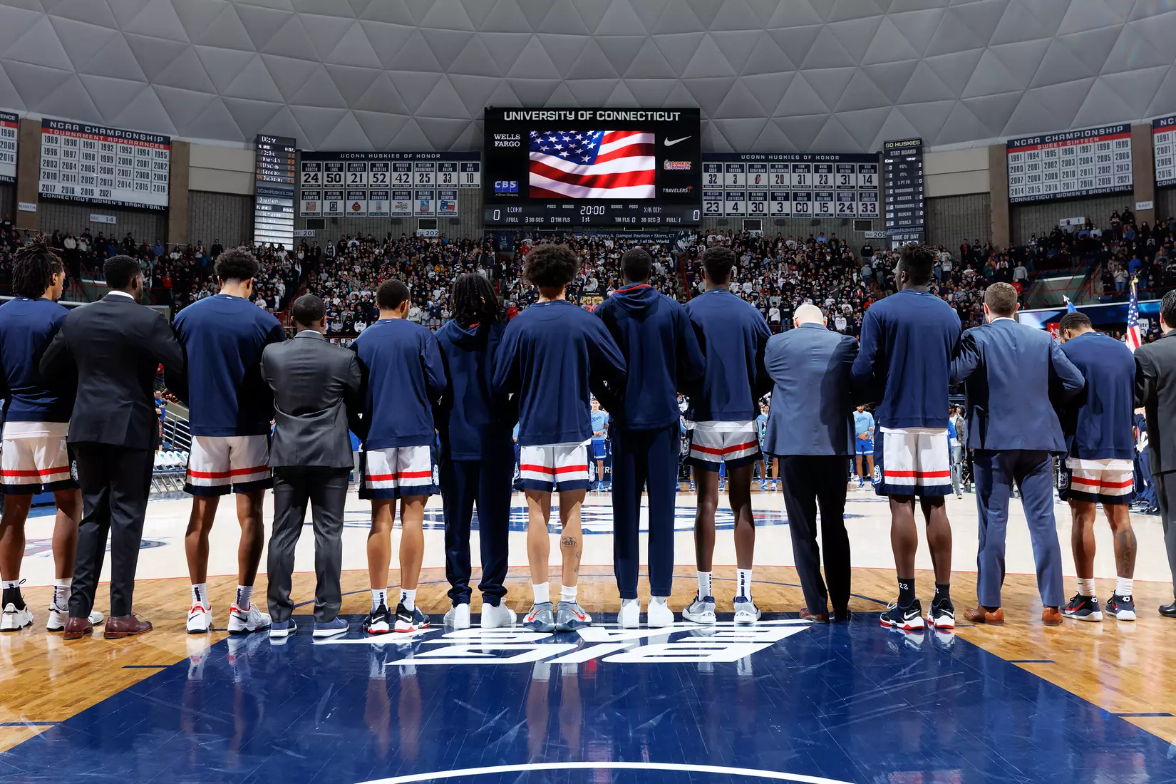 UConn vs Xavier at Gampel Pavilion 2/19/22