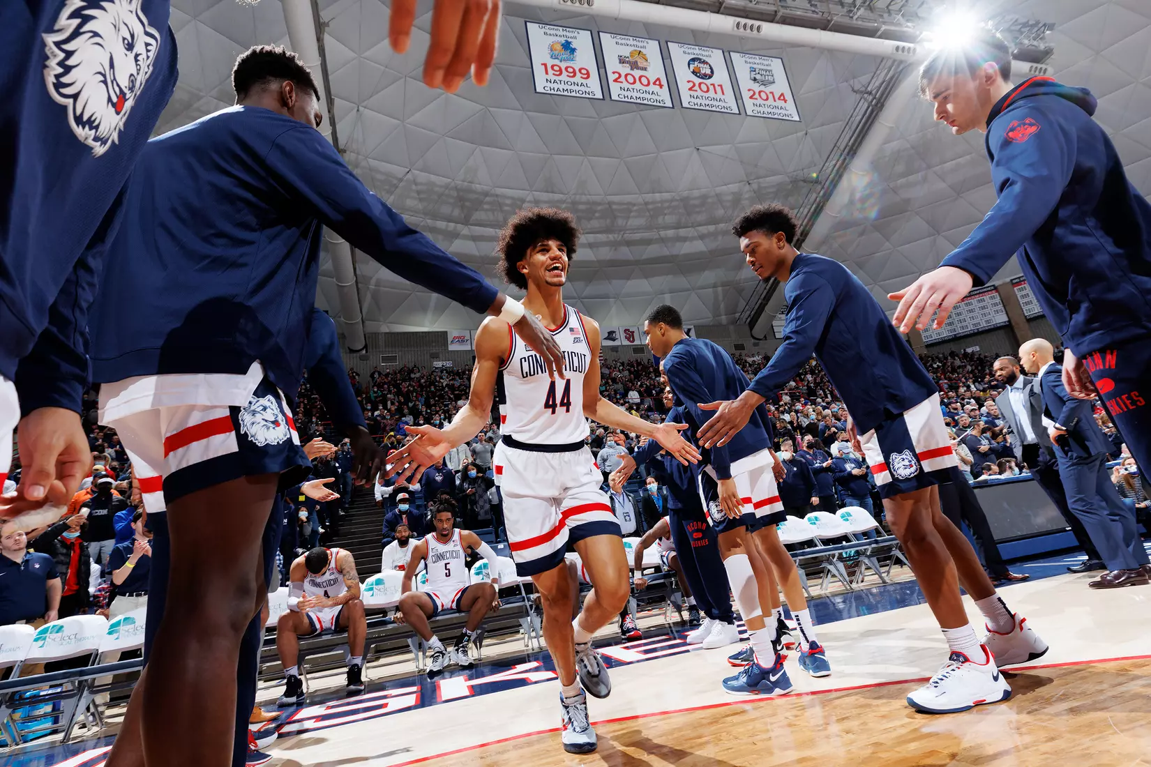 UConn vs Xavier at Gampel Pavilion 2/19/22
