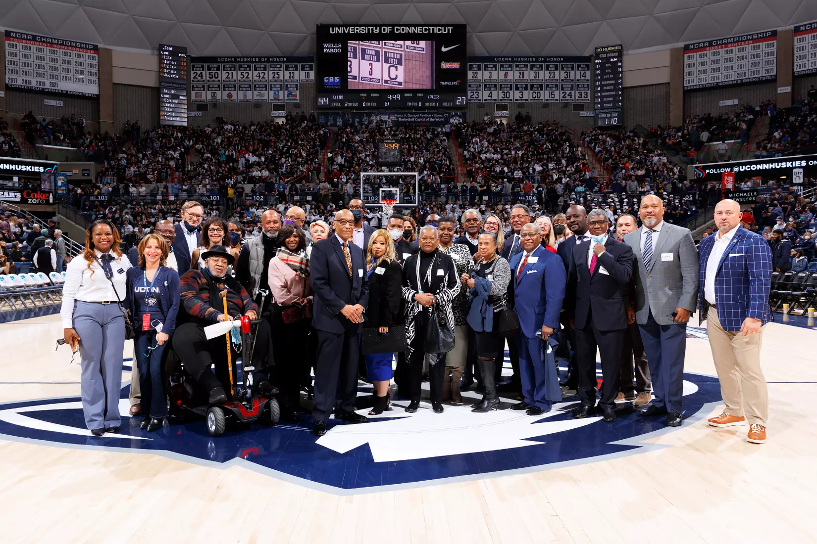 UConn vs Xavier at Gampel Pavilion 2/19/22