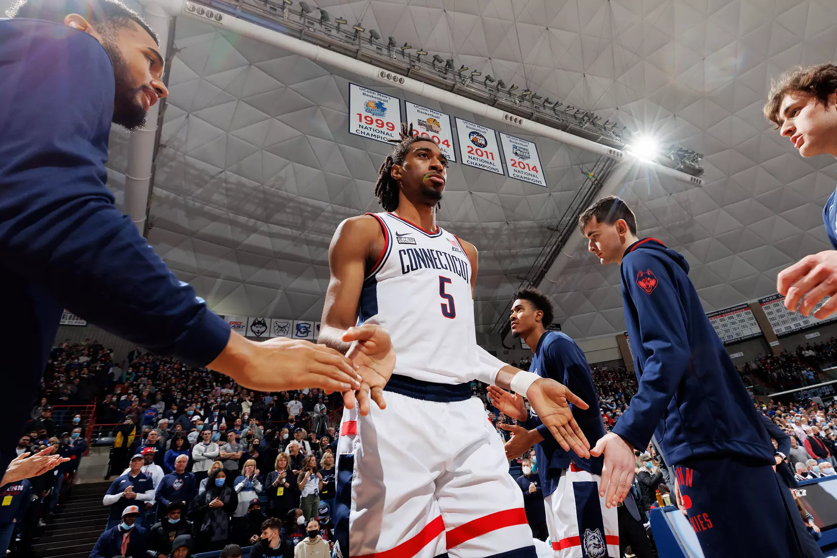 UConn vs Xavier at Gampel Pavilion 2/19/22