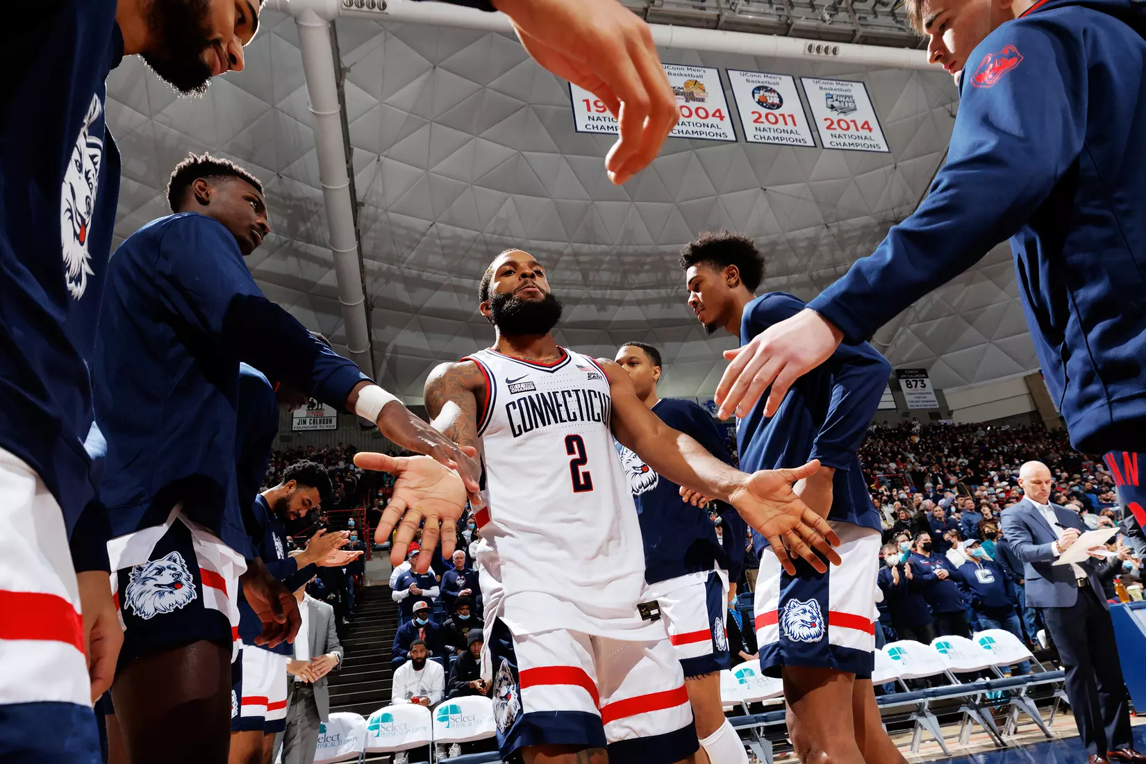 UConn vs Xavier at Gampel Pavilion 2/19/22
